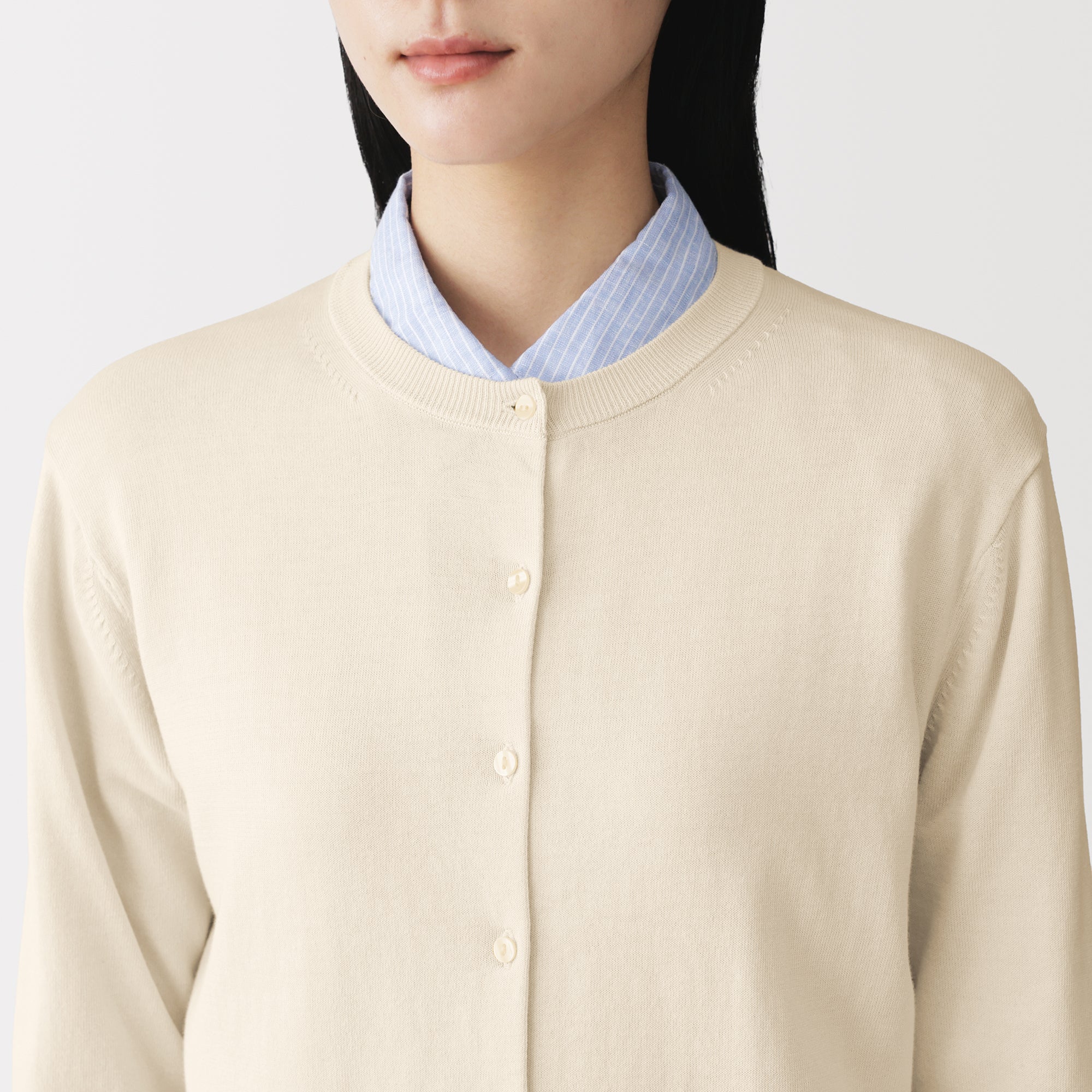 High-Twist Cotton Cardigan - Image 31