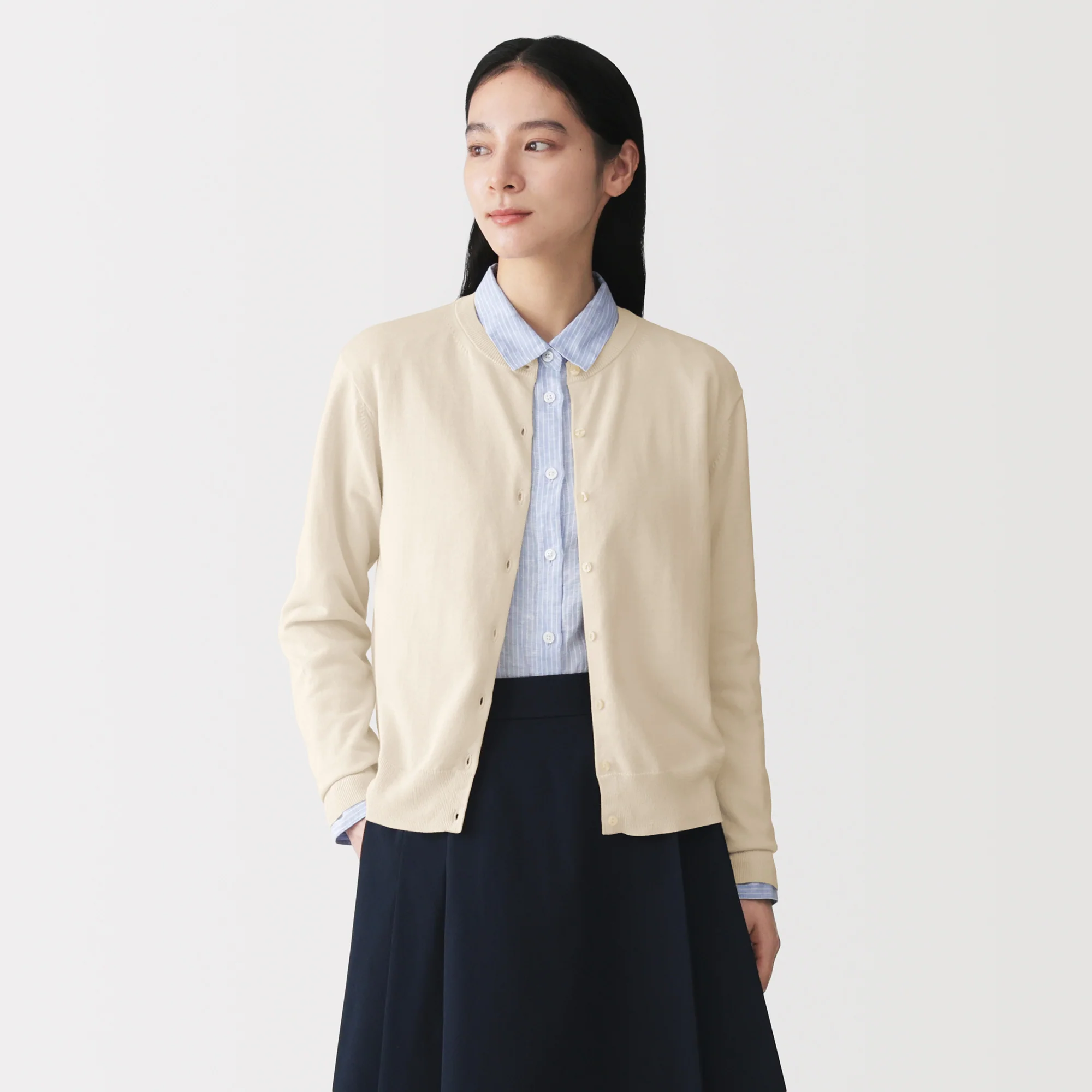 High-Twist Cotton Cardigan - Image 43
