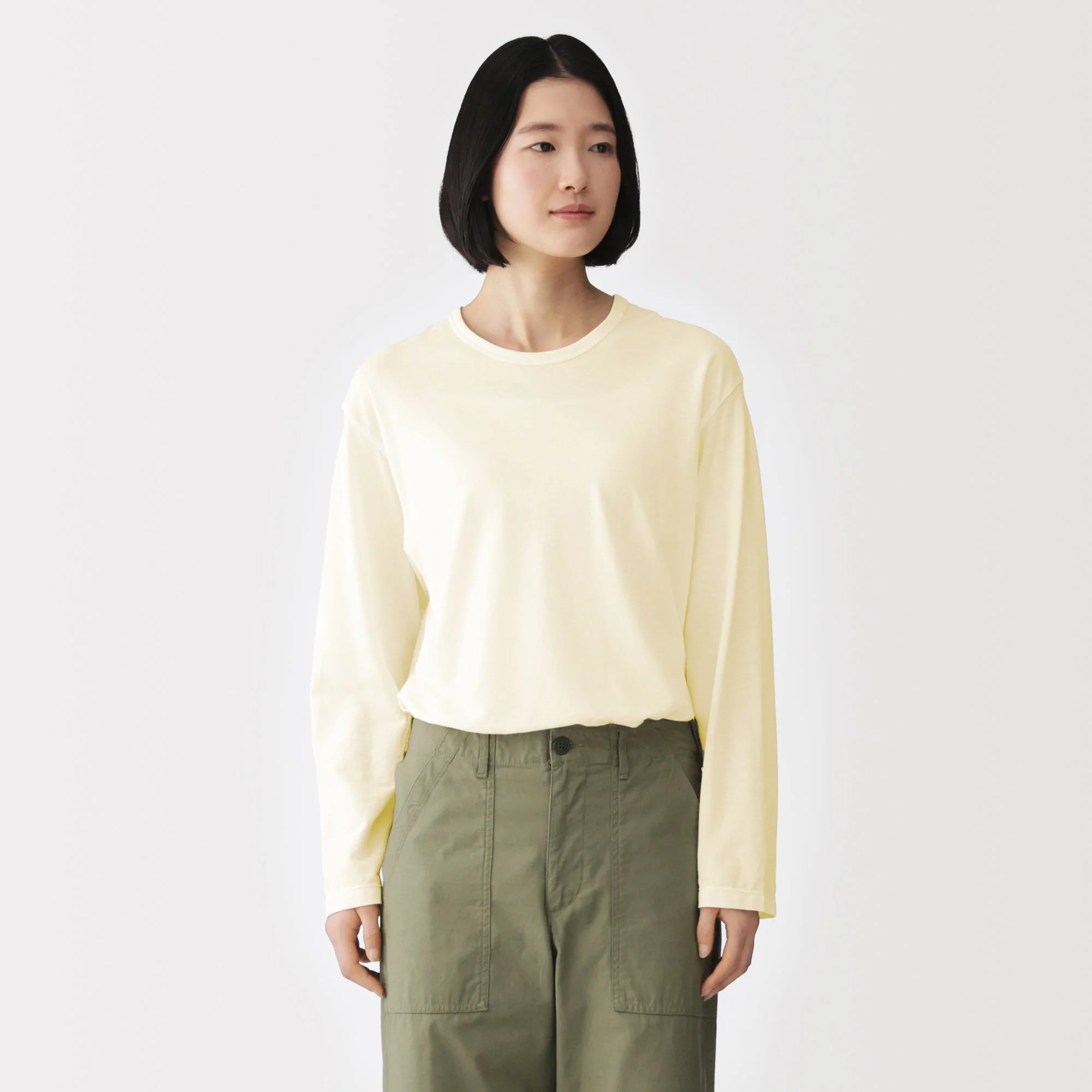 High-Twist Cotton Jersey T-Shirt - Image 17
