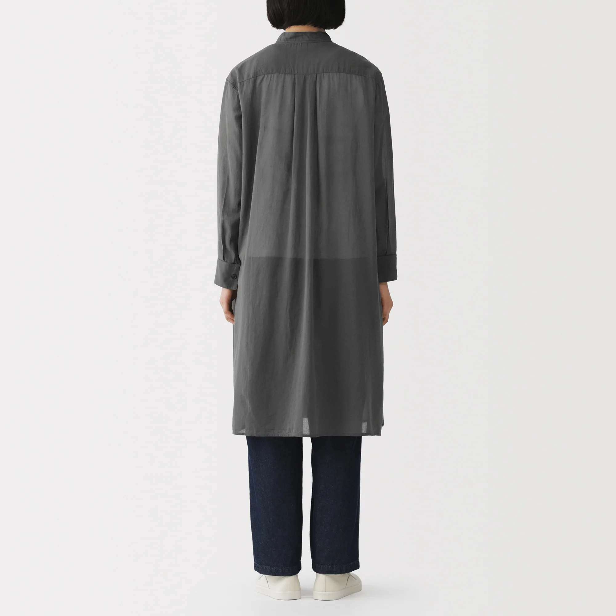 High-Twist Cotton Sheer Dress - Image 6
