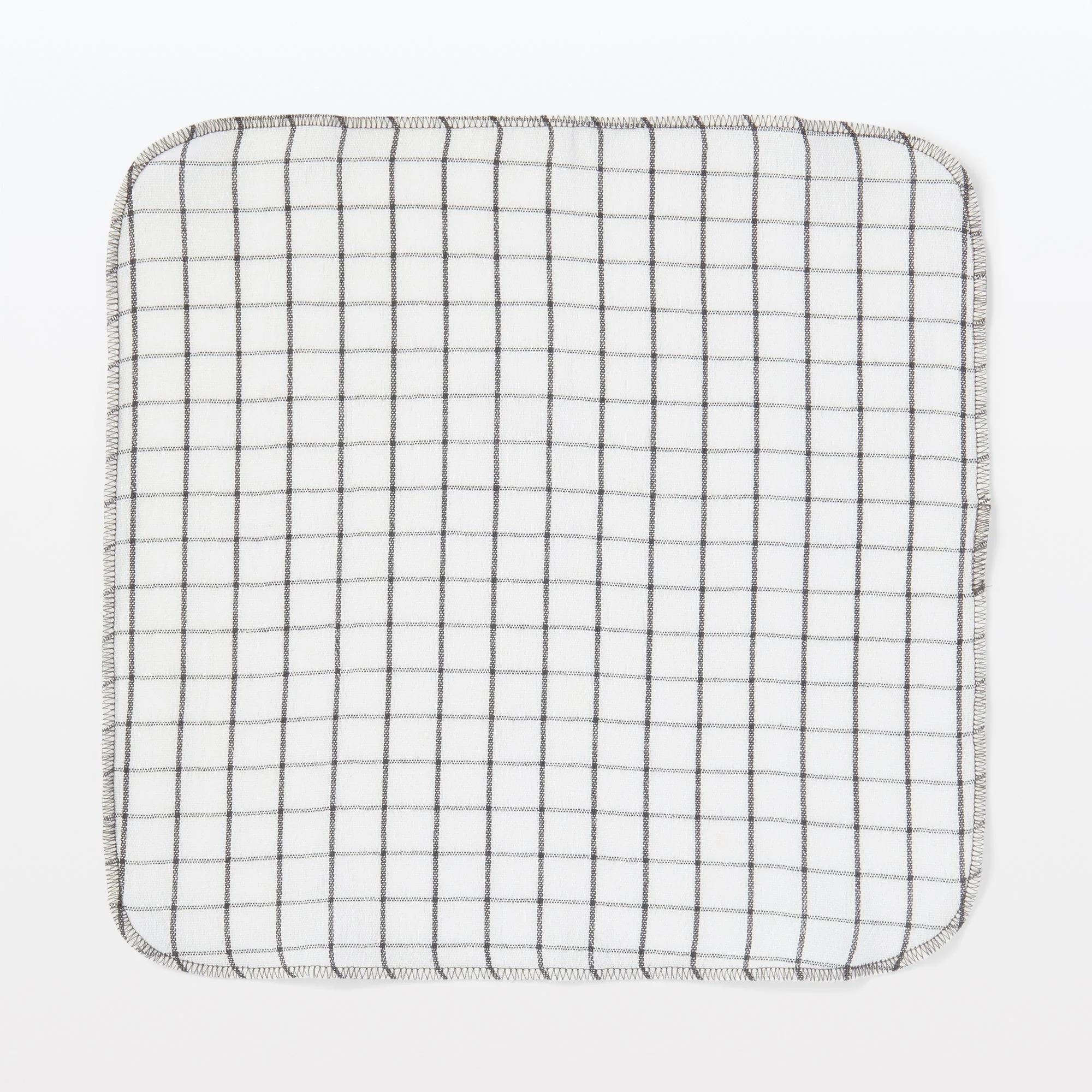 Indian Cotton Kitchen Cloths - Charcoal Gray (6 Pack) - Image 3