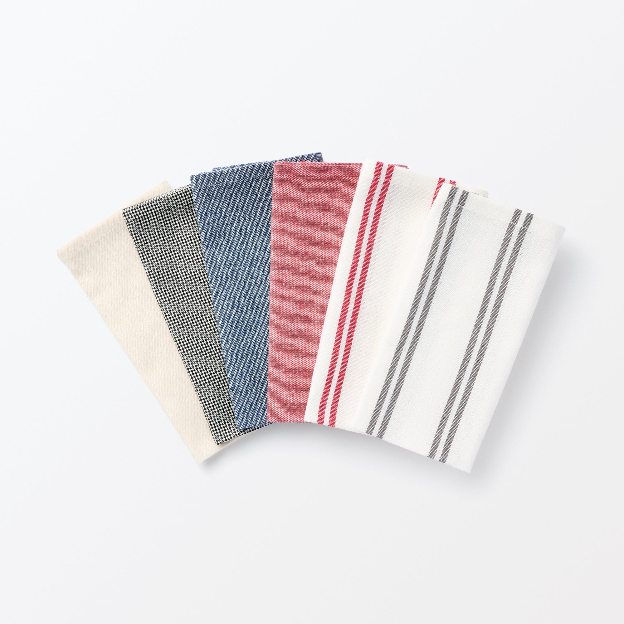 Indian Cotton Napkin - Houndstooth - Image 5