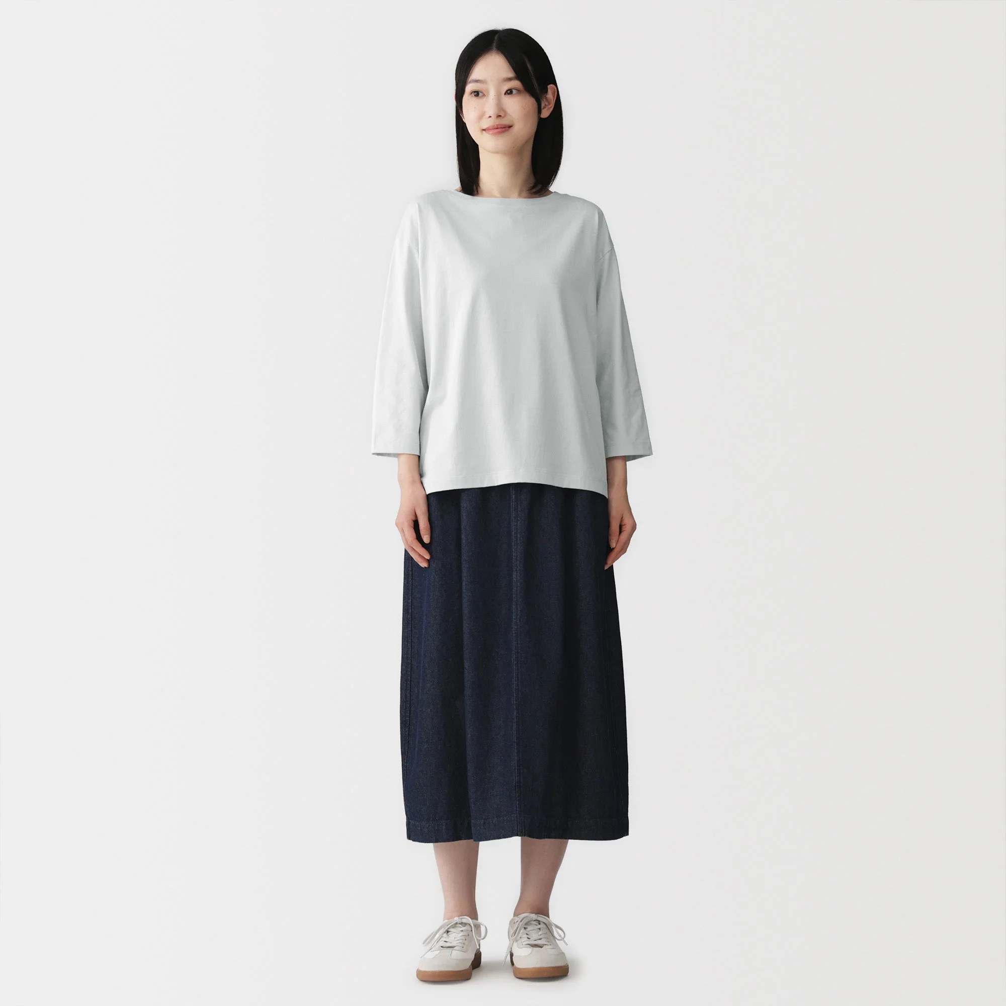 Jersey Boatneck T-Shirt - Image 20