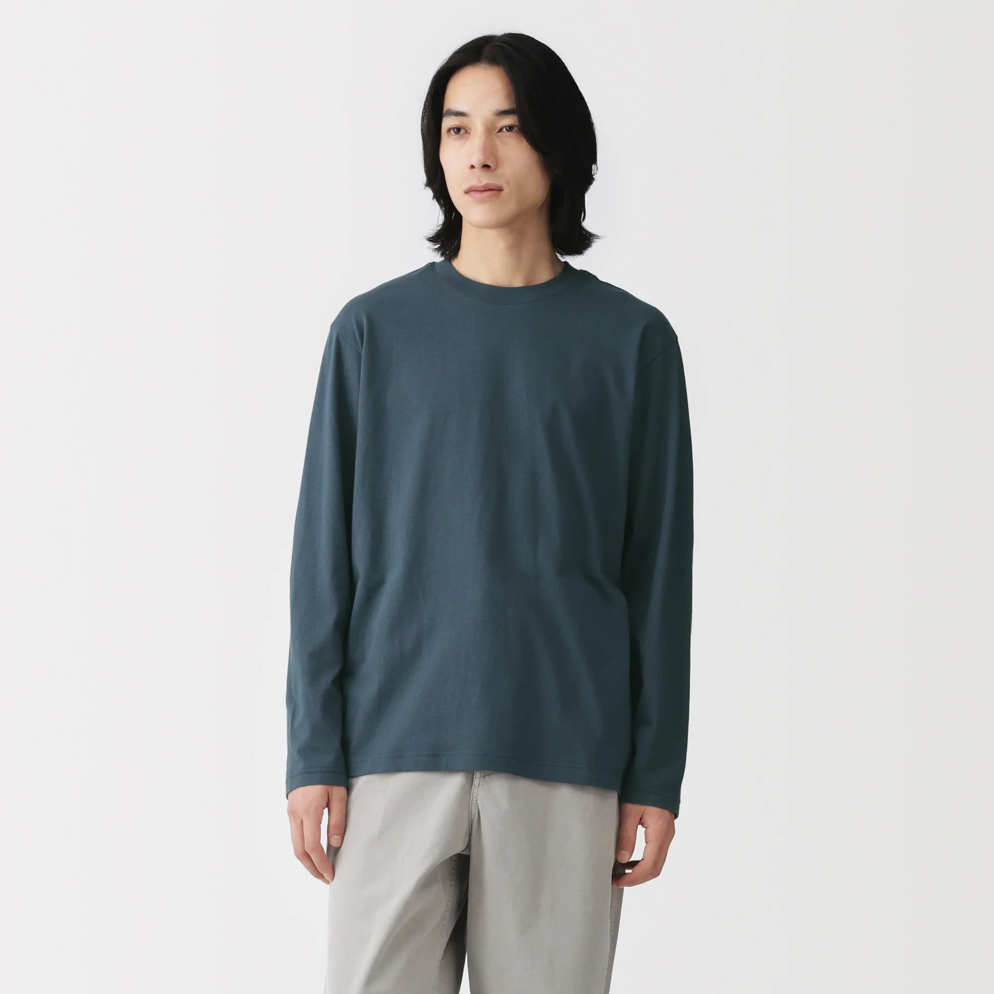 Cotton Jersey Crewneck T-Shirt - Image 27