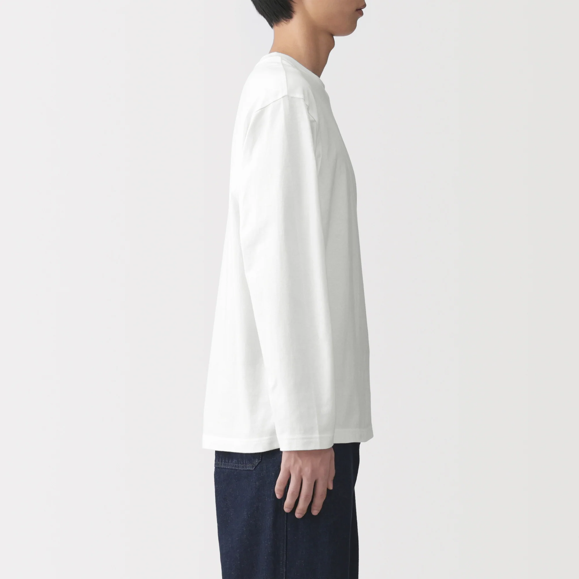 Cotton Jersey Crewneck T-Shirt - Image 5