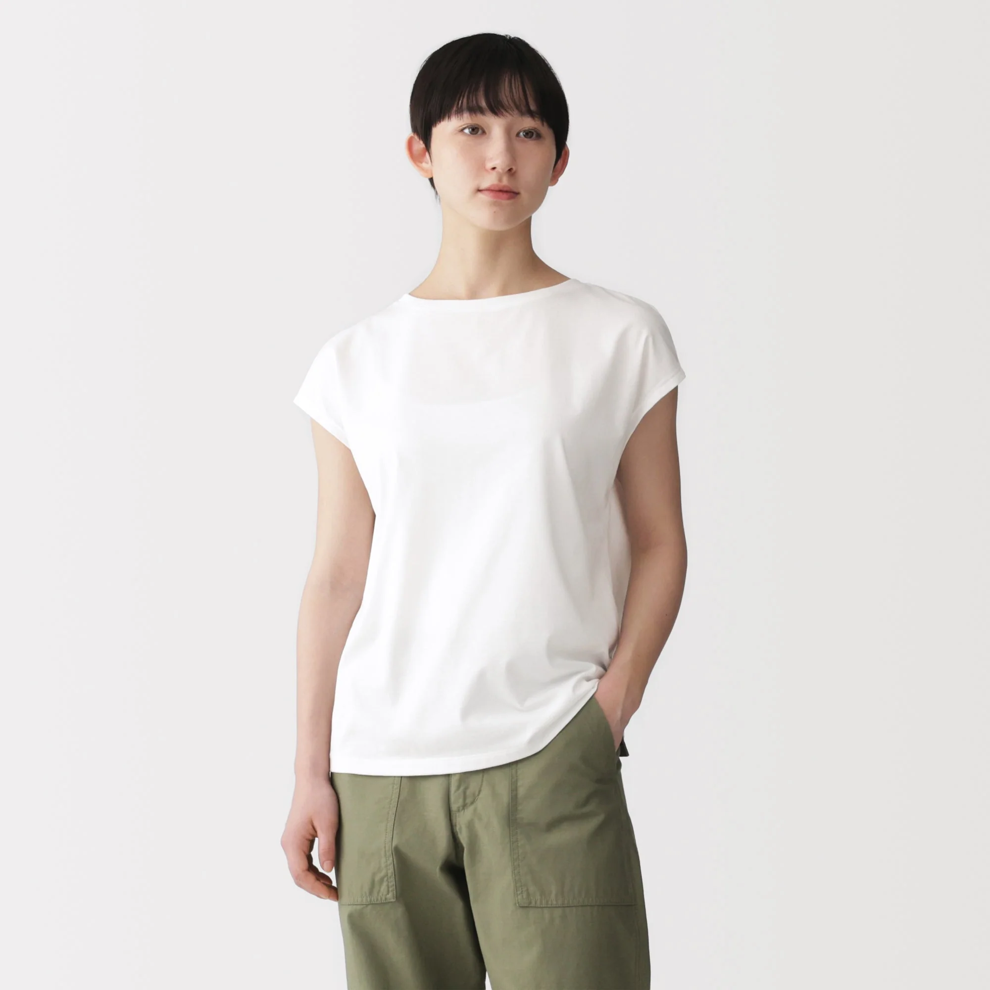 Jersey French Sleeve T-Shirt