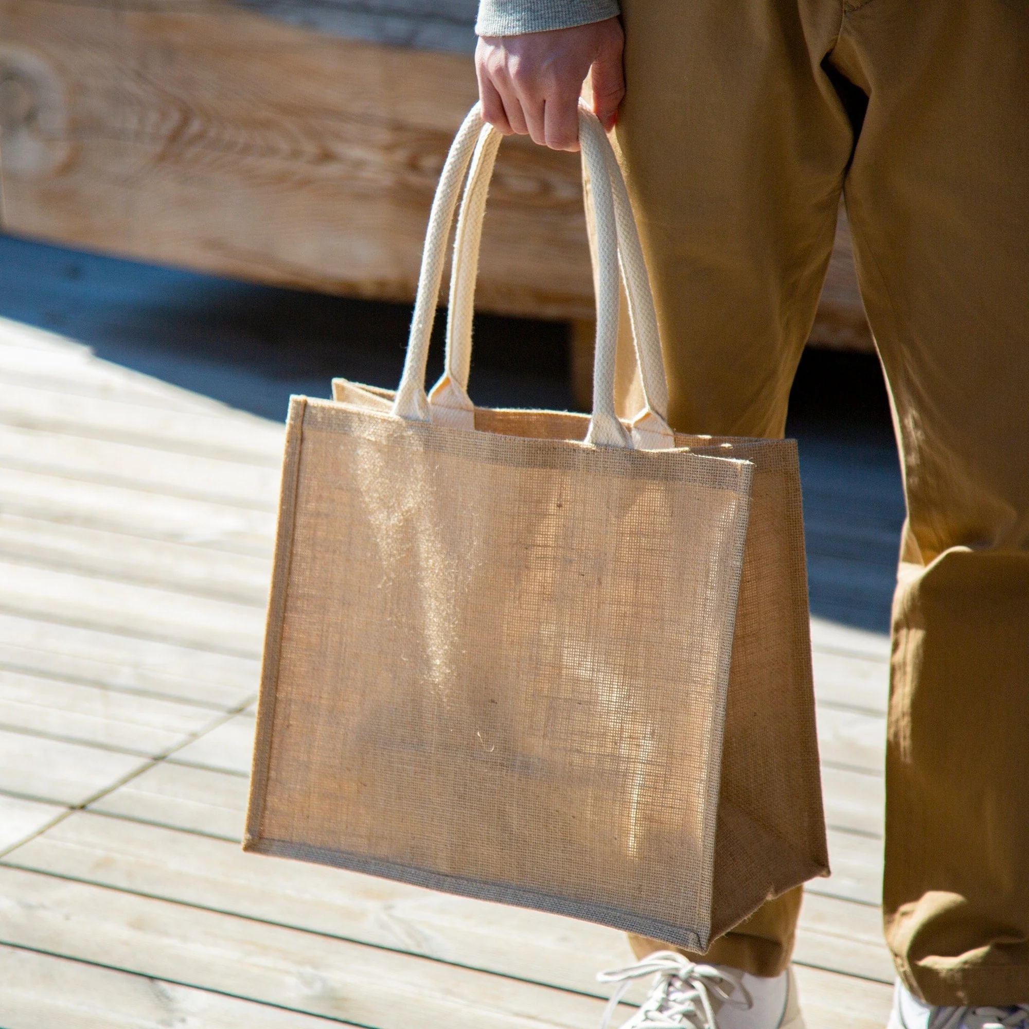 Jute Bag Large - Image 12