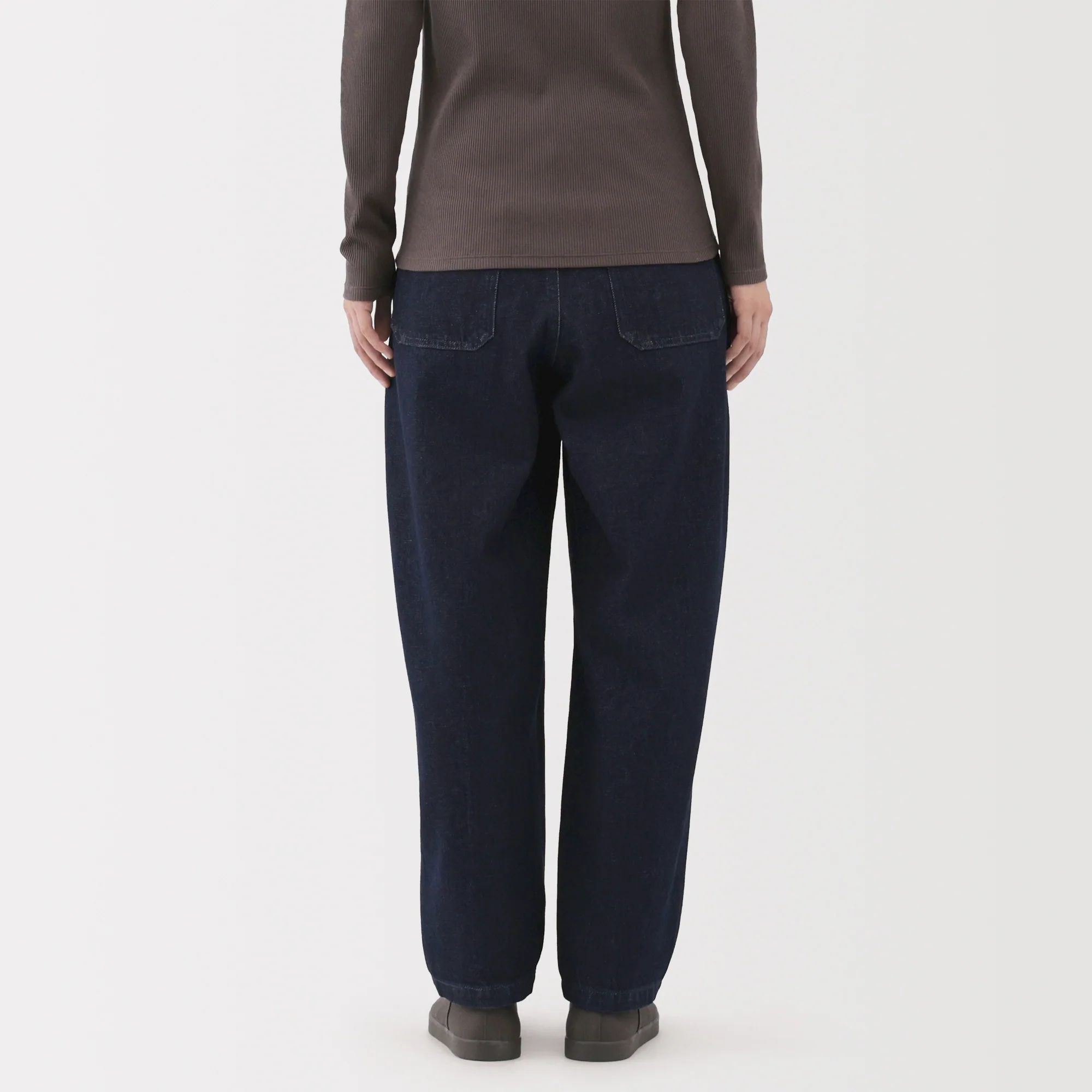 Kapok Blend Denim Barrel Pants - Image 15