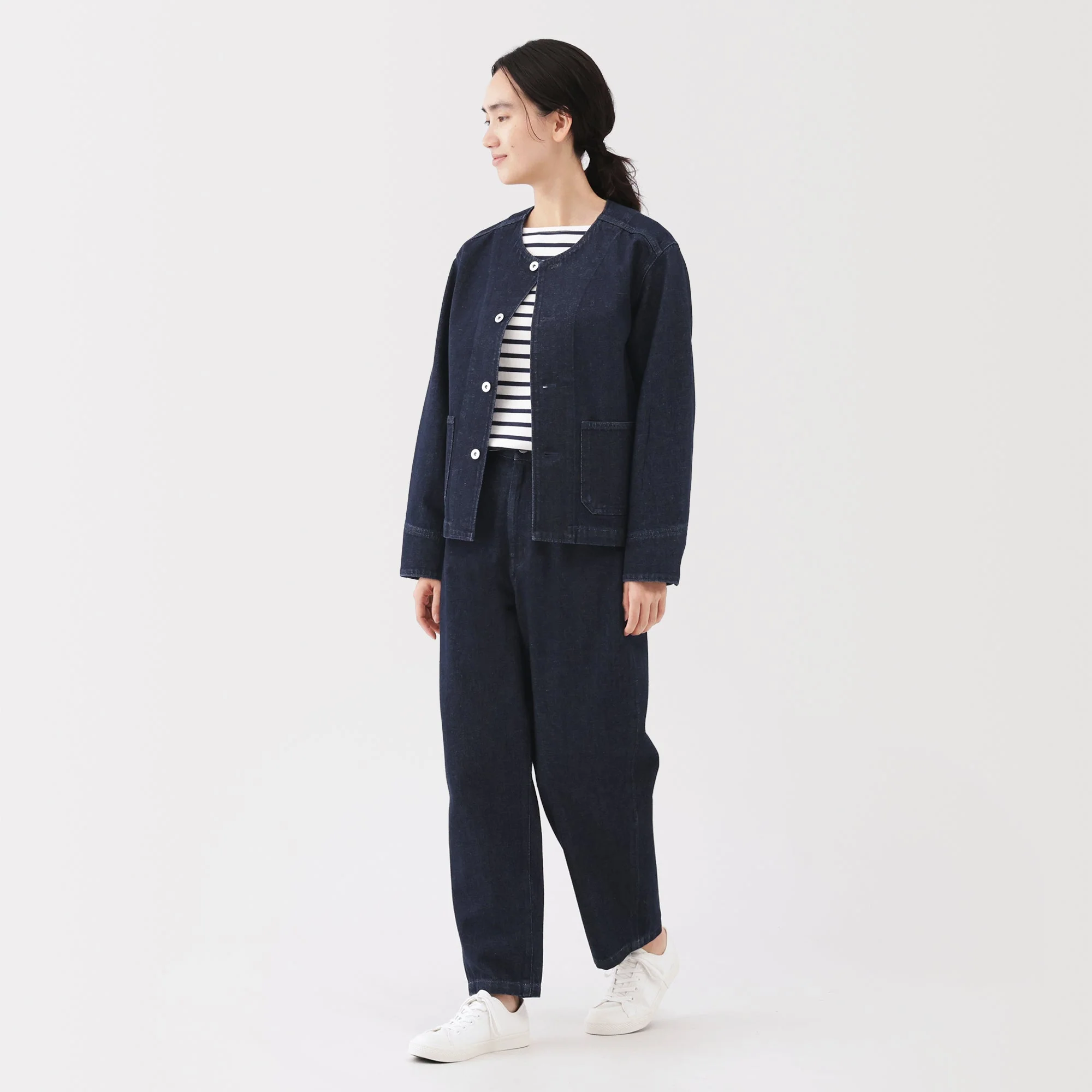 Kapok Blend Denim Jacket - Image 13