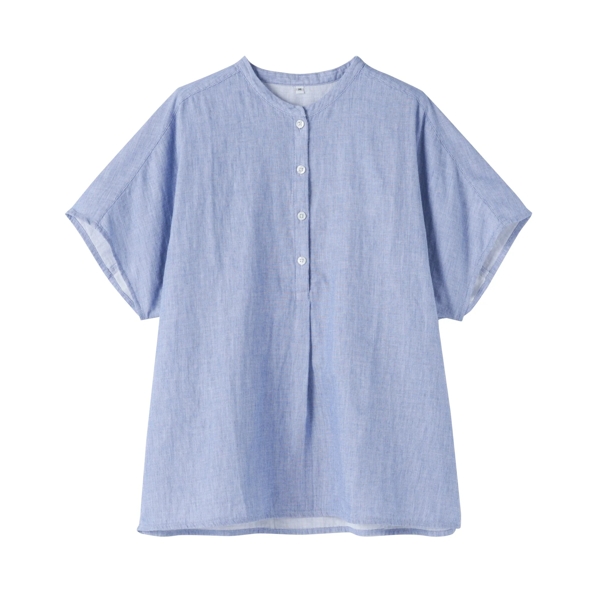Kapok Blend Double Gauze Blouse - Image 2