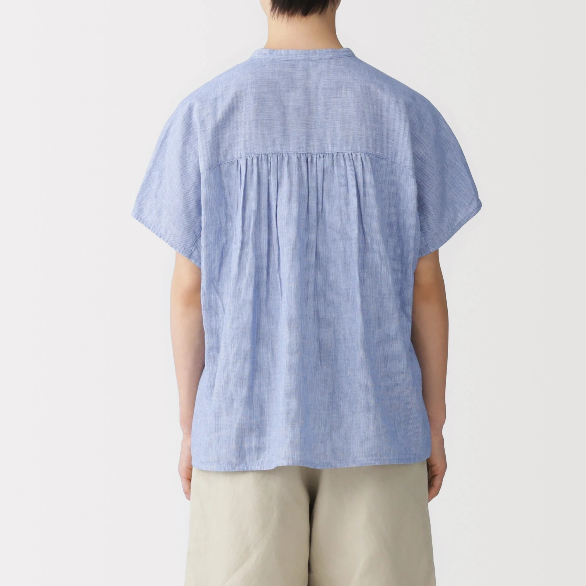 Kapok Blend Double Gauze Blouse - Image 22