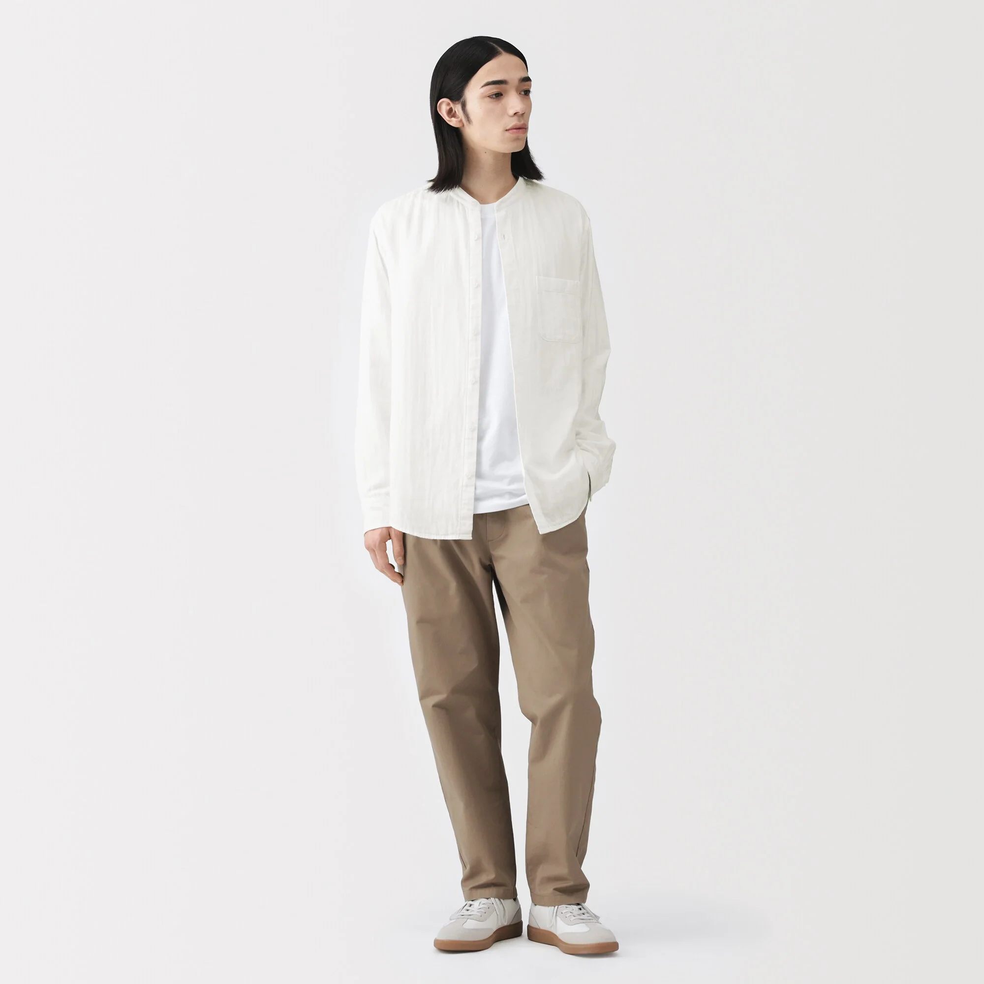 Kapok Blend Double Gauze Shirt - Image 13