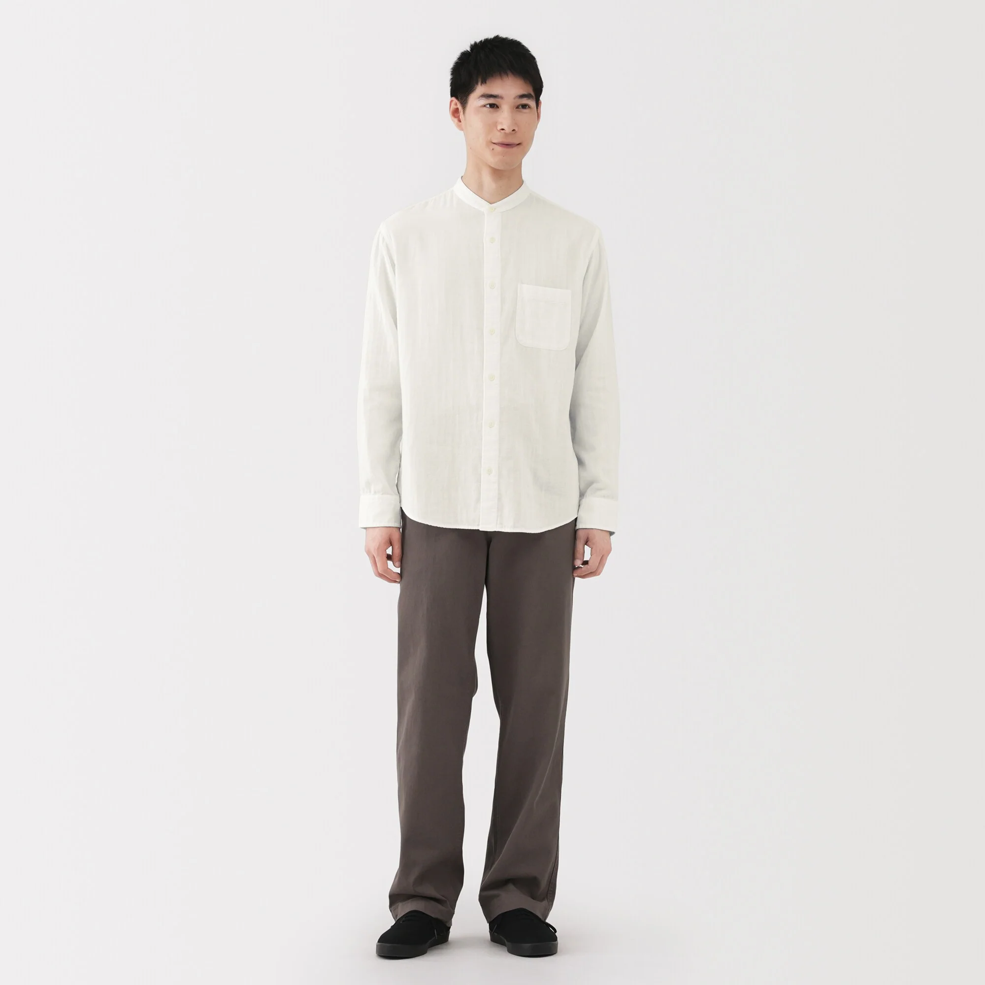 Kapok Blend Double Gauze Shirt - Image 12