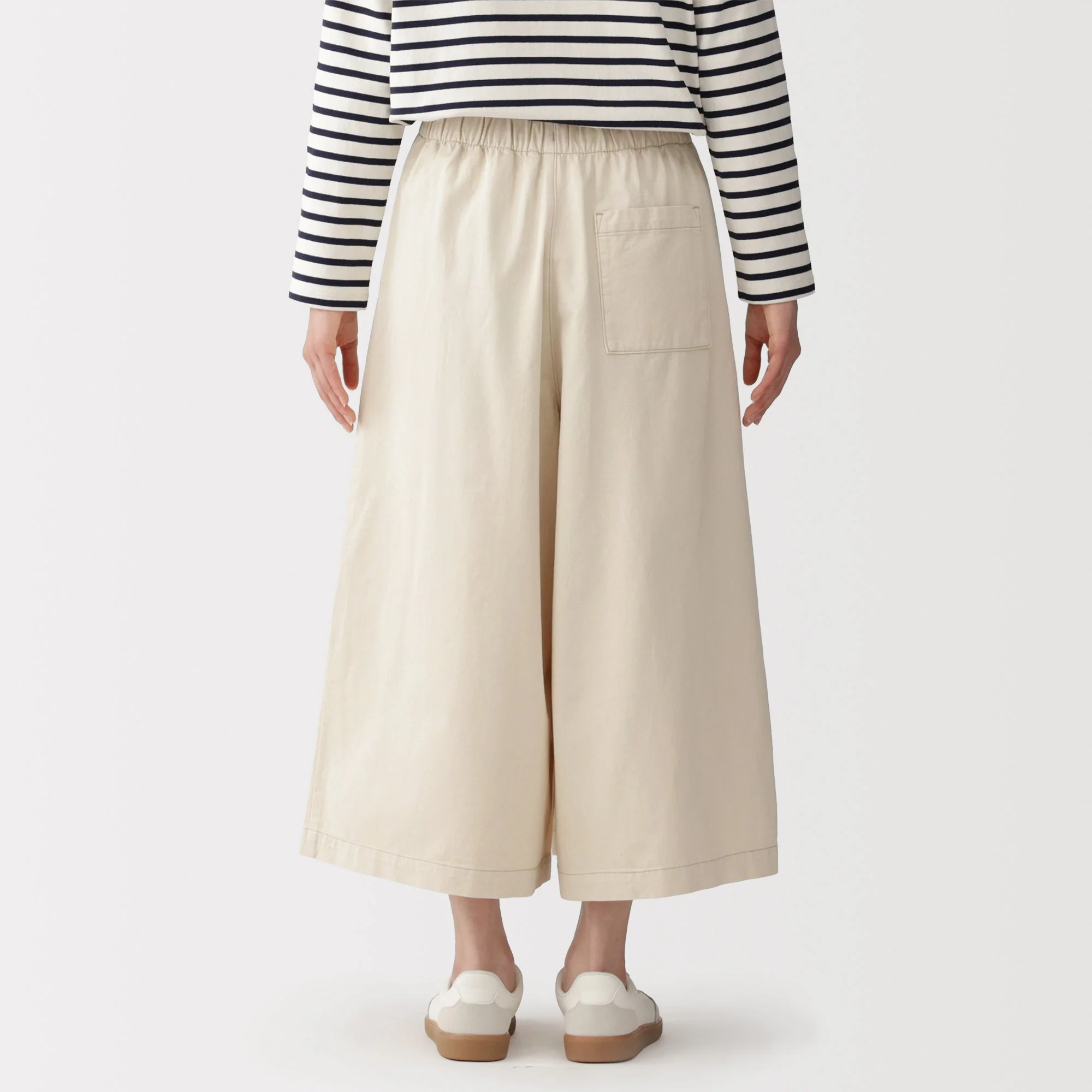 Kapok Blend Twill Skirt Pants - Image 6