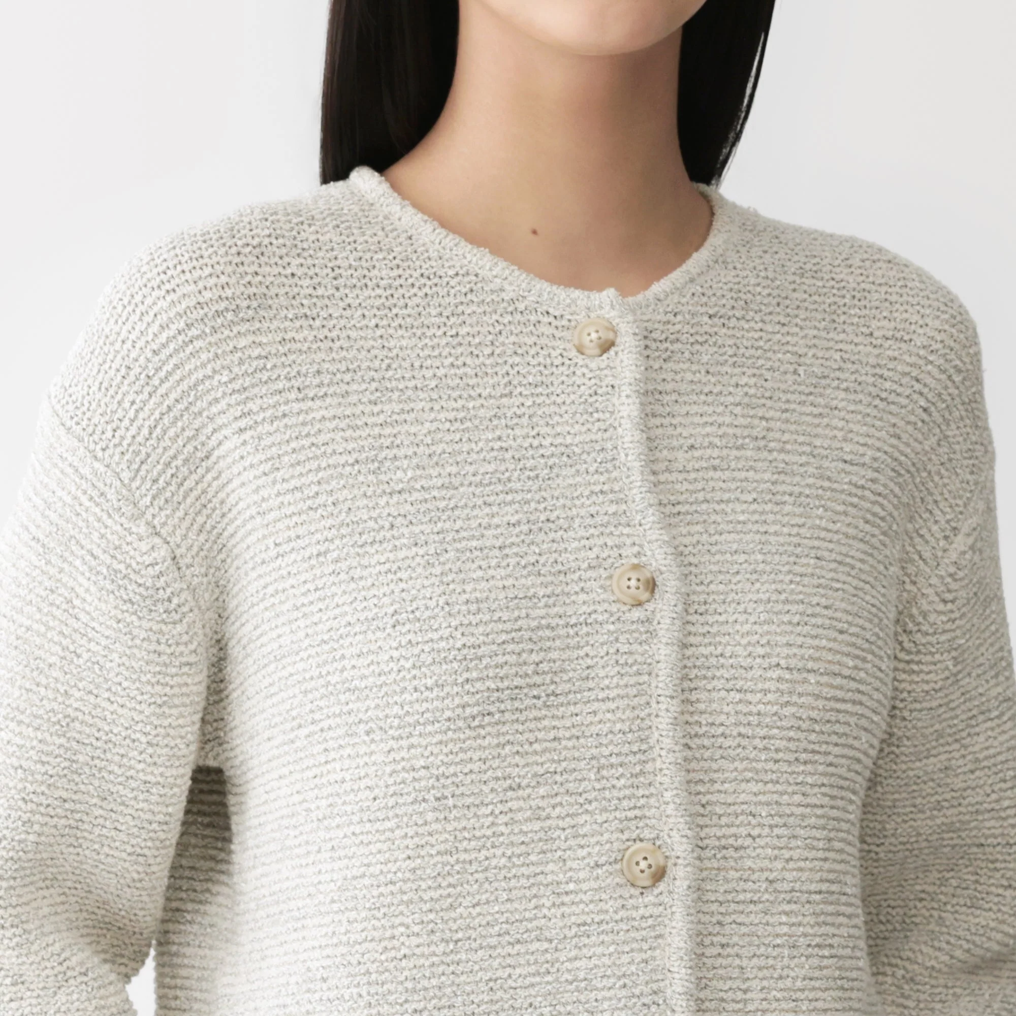 Labo Cotton Blend Loop Yarn Jacket - Image 14