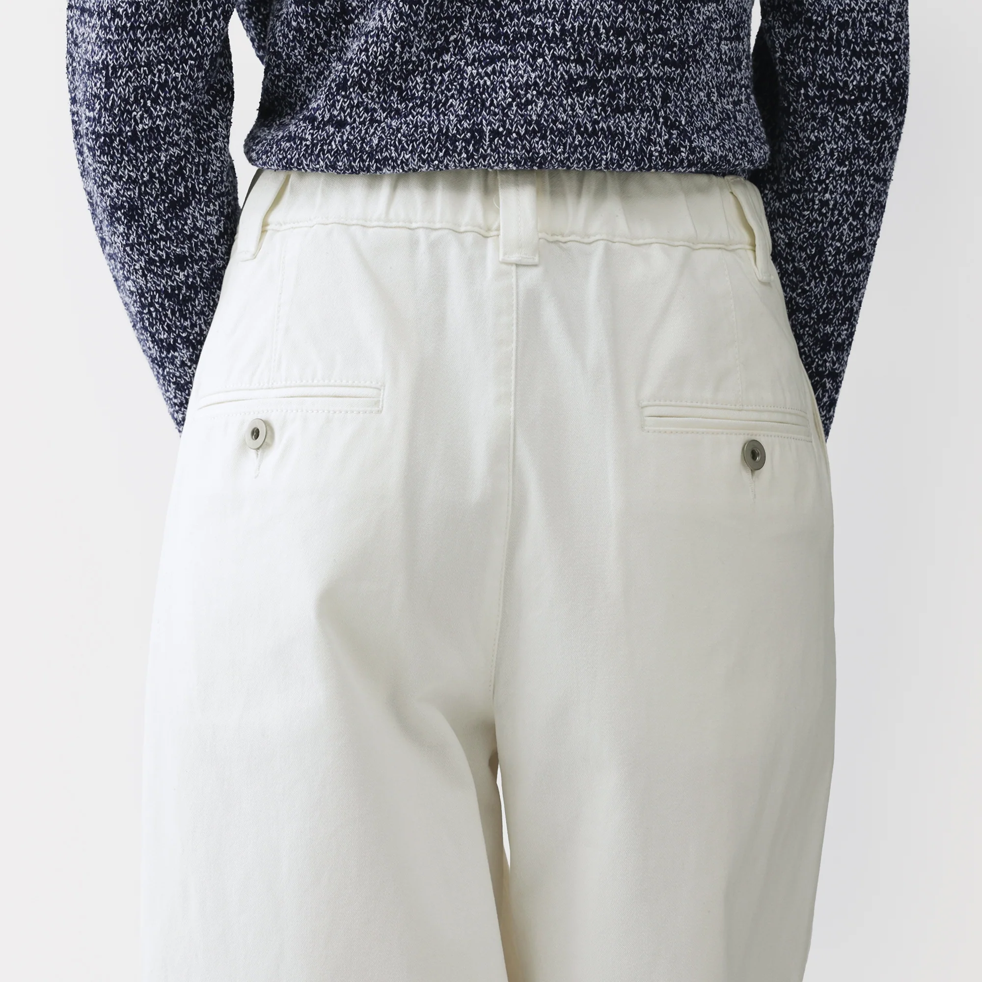 Labo Cotton Canvas Barrel Pants - Image 16