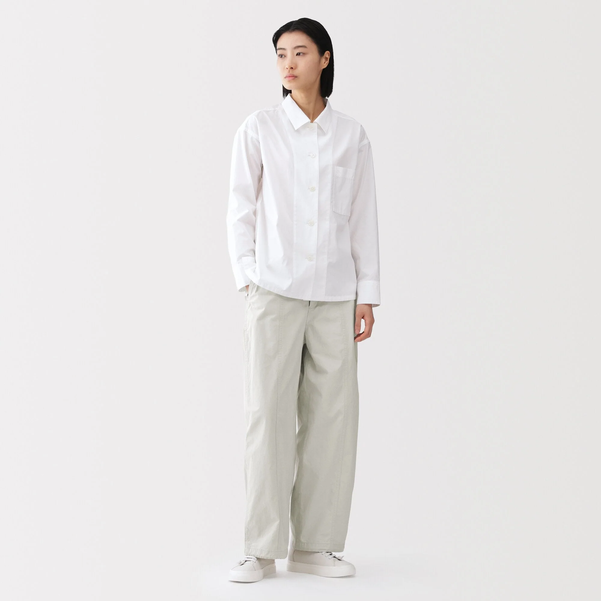 Labo Cotton Canvas Drawstring Pants
