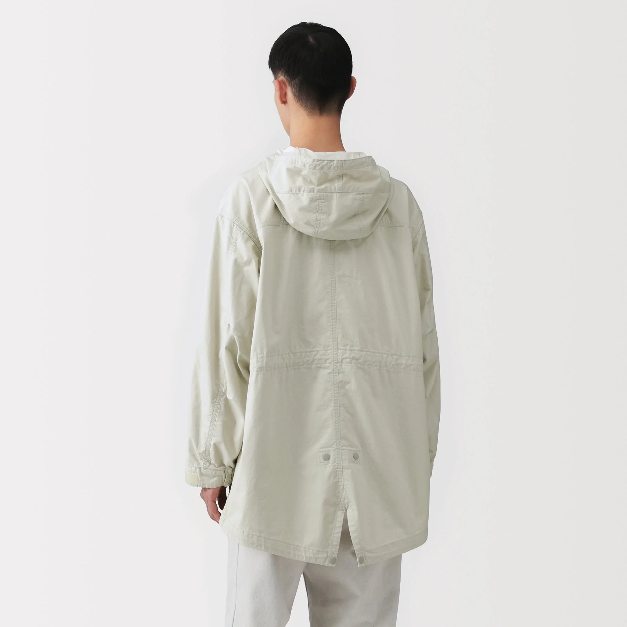 Labo Cotton Canvas Hooded Blouson - Image 6