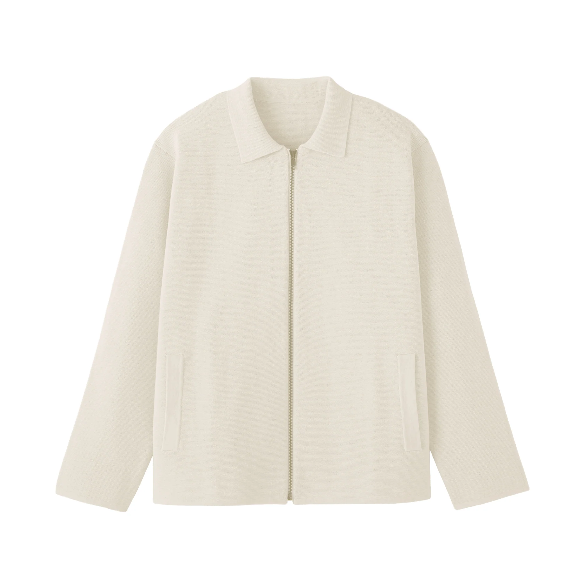 Labo Cotton Milano Rib Zip Cardigan - Image 2