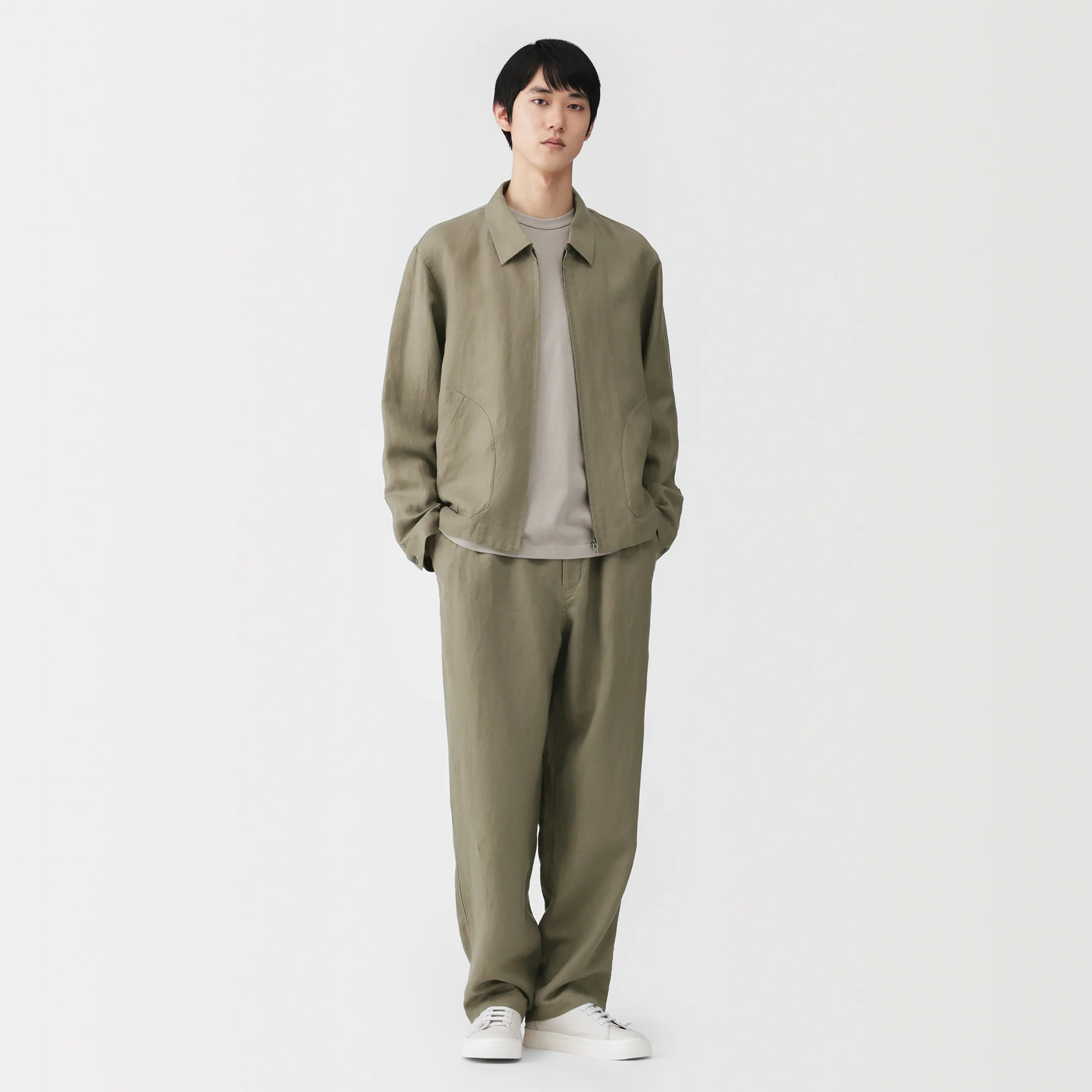 Labo Linen Lyocell Easy Pants - Image 3