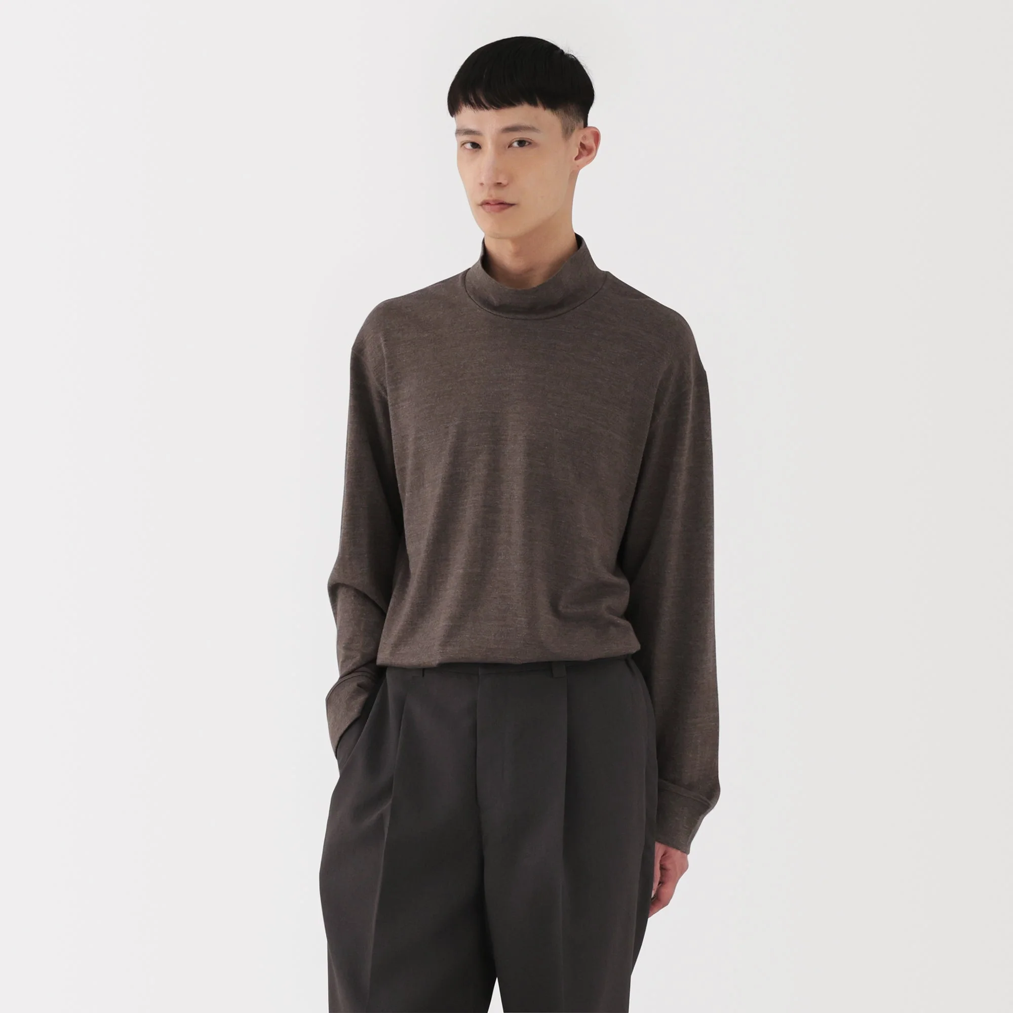 Labo Loopwheel High Neck T-Shirt - Image 3