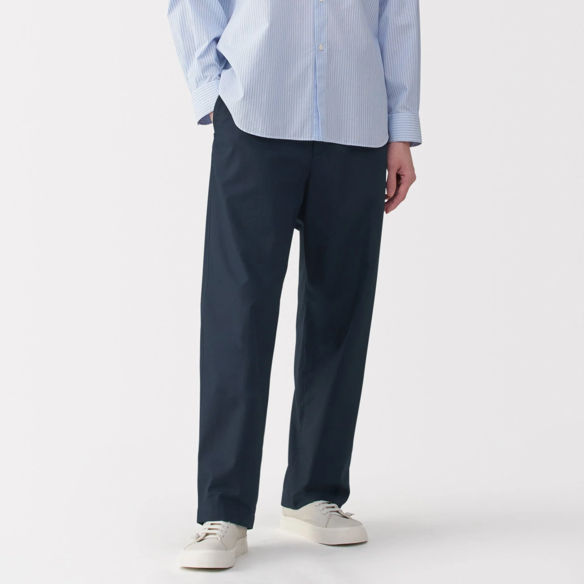 Labo Men's Chintz Cotton Wide Pants