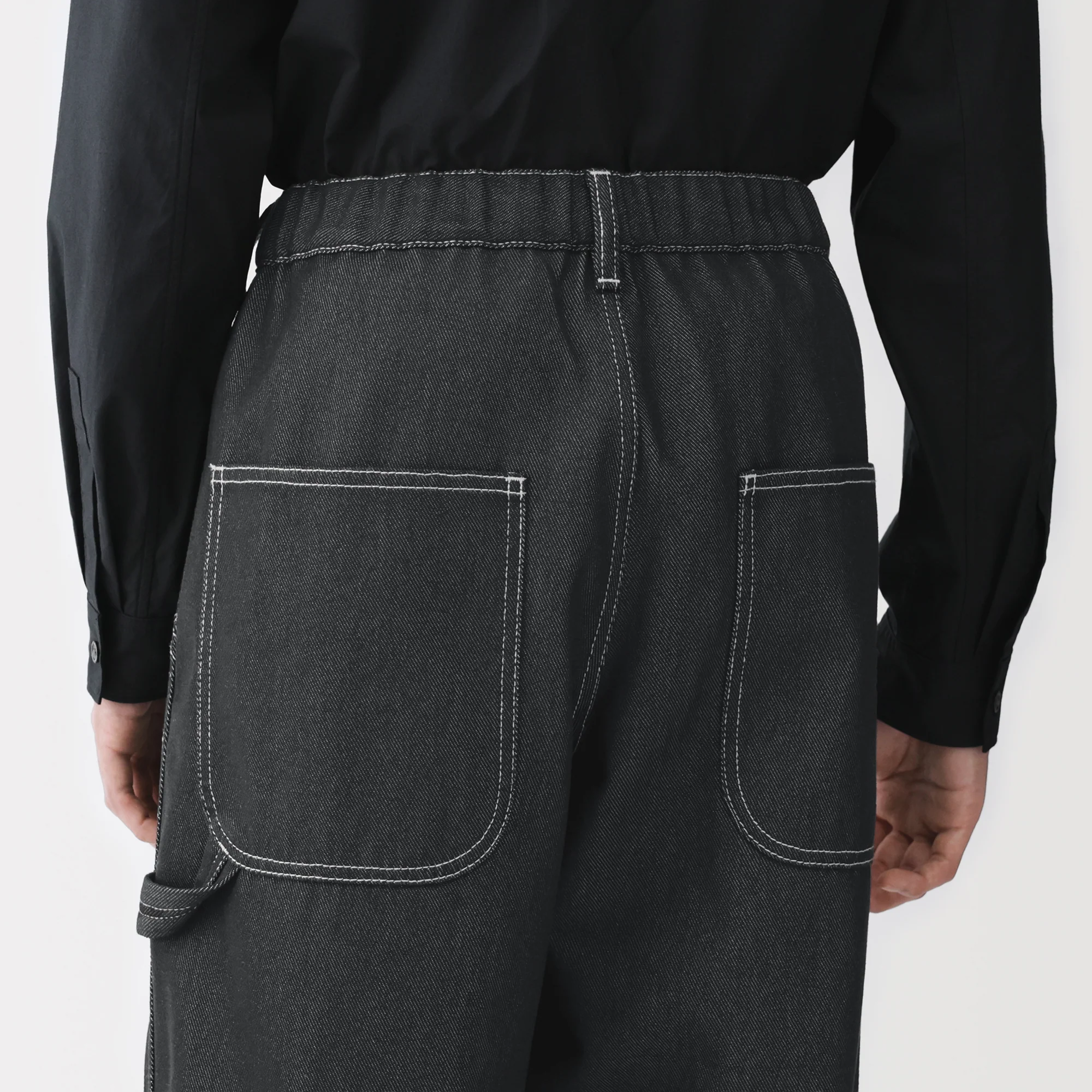 Labo Polyester Denim Work Pants - Image 17