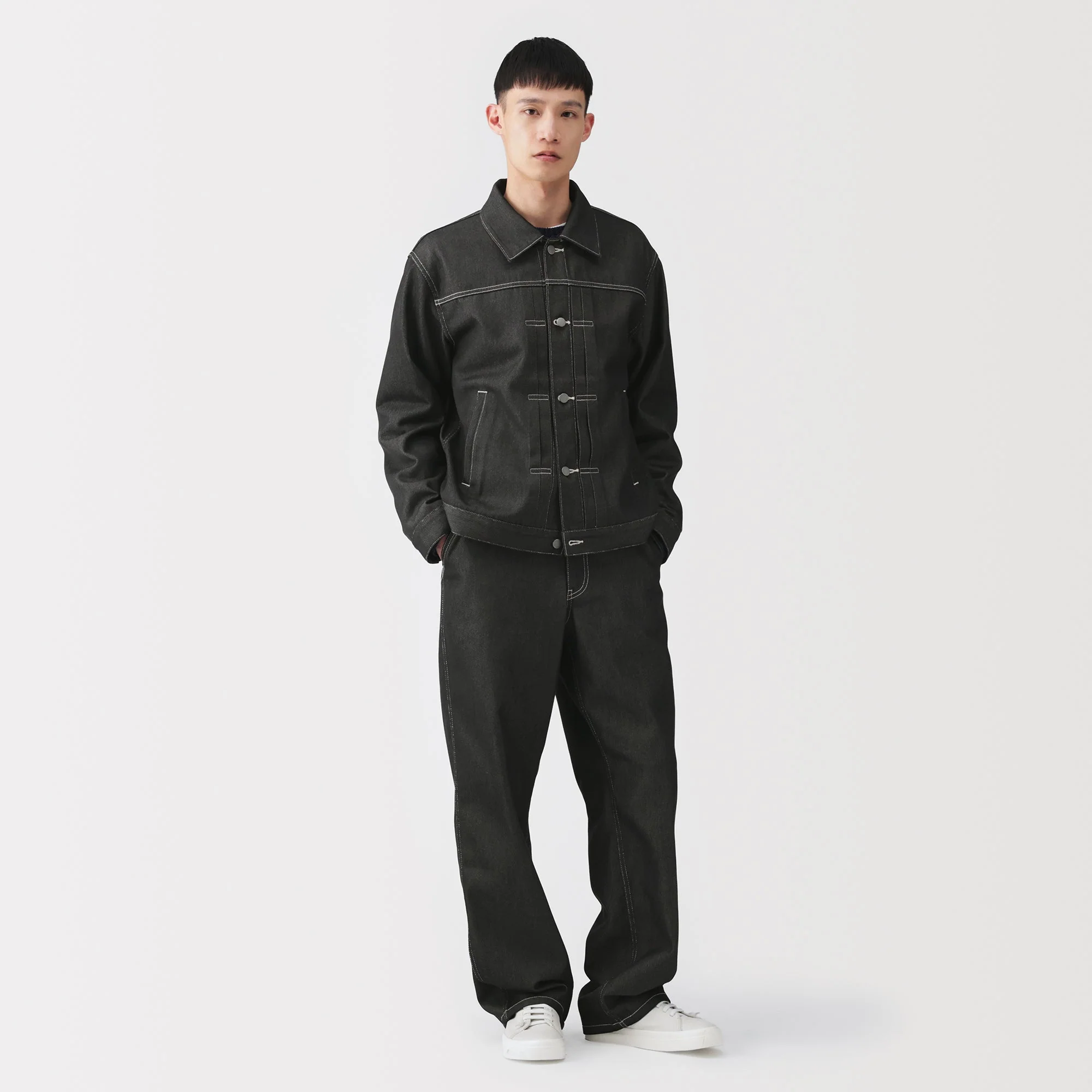 Labo Recycled Polyester Denim Jacket - Image 4
