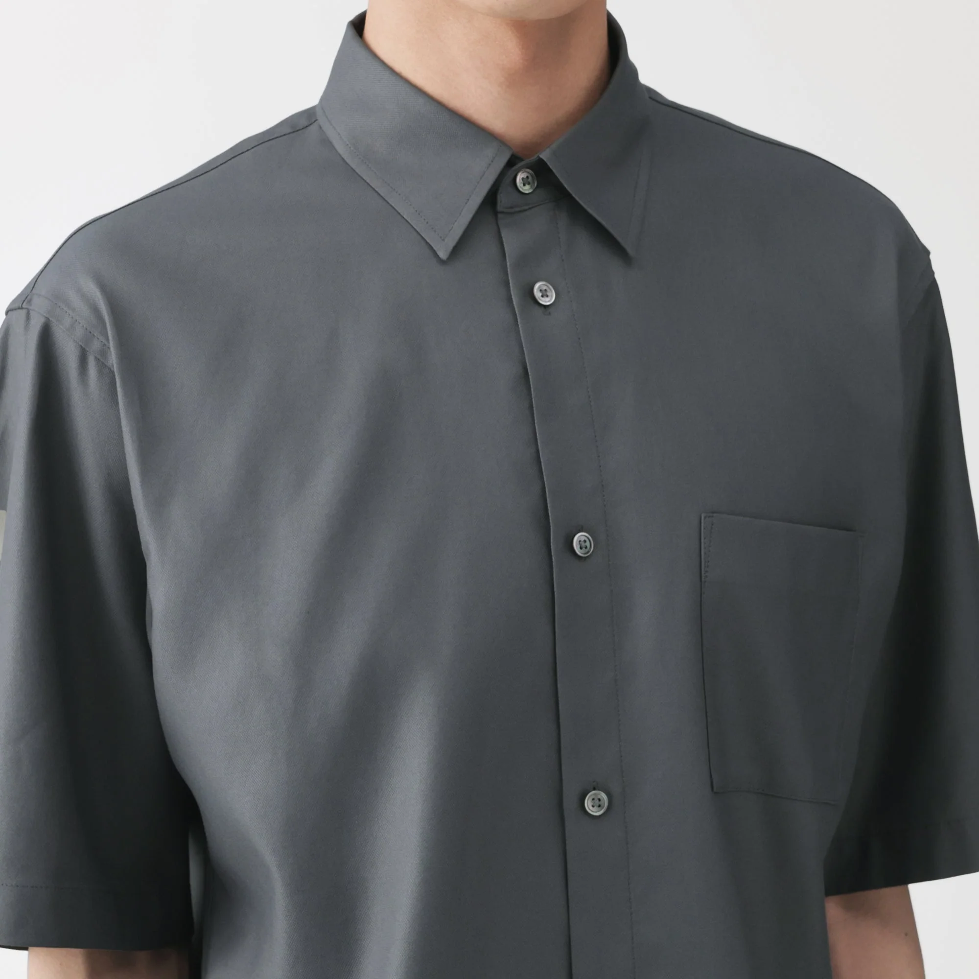 Labo Washi Blend Dobby Weave Shirt - Image 7