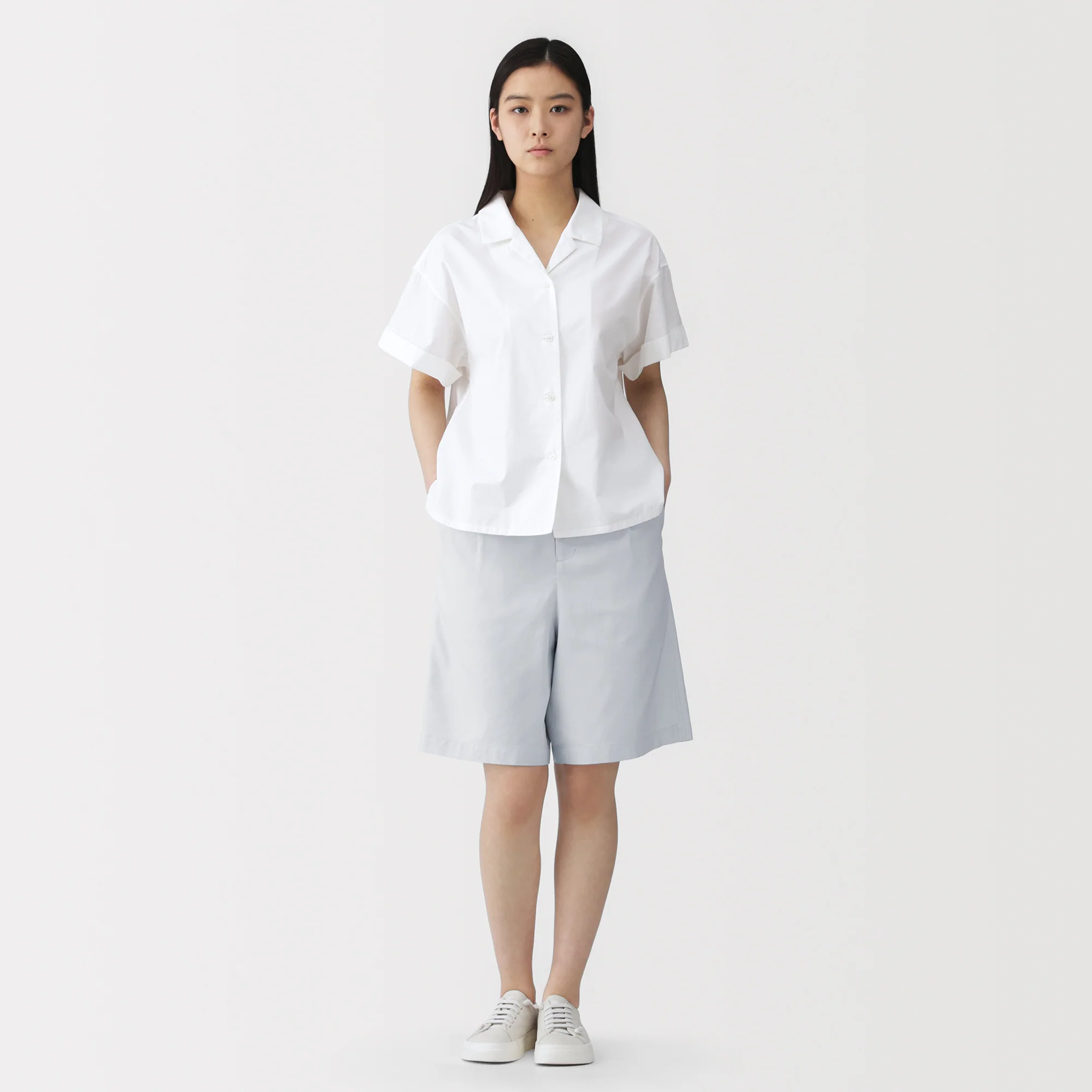 Labo Washi Blend Dobby Weave Shorts - Image 4