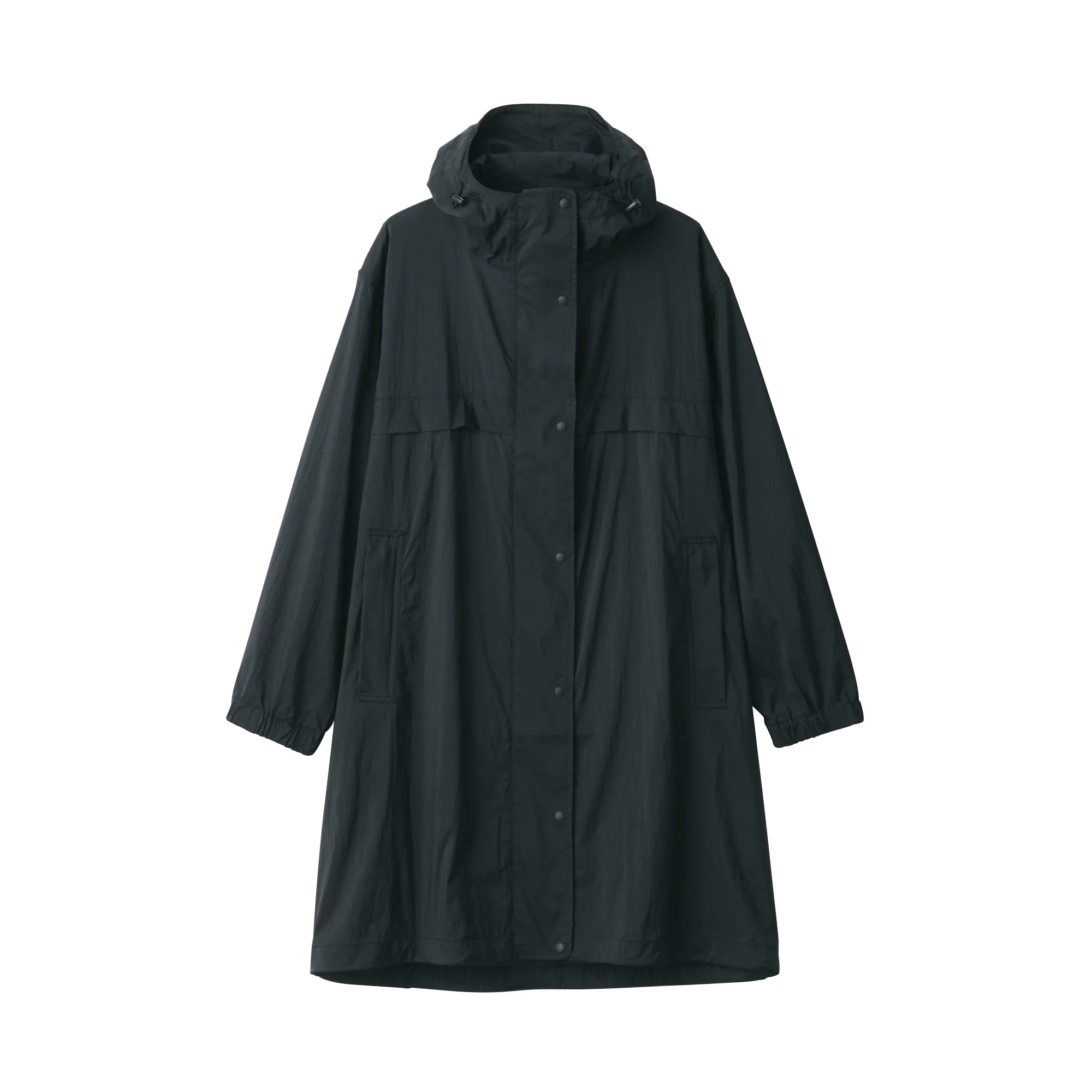 Labo Women's Light Waterproof Nylon Hooded Coat - Image 2