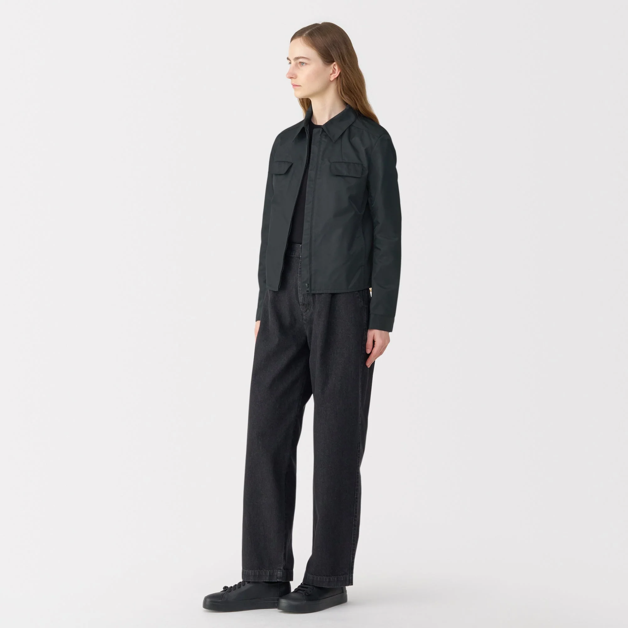 Labo Women's Nylon Twill Zip Jacket - Image 13