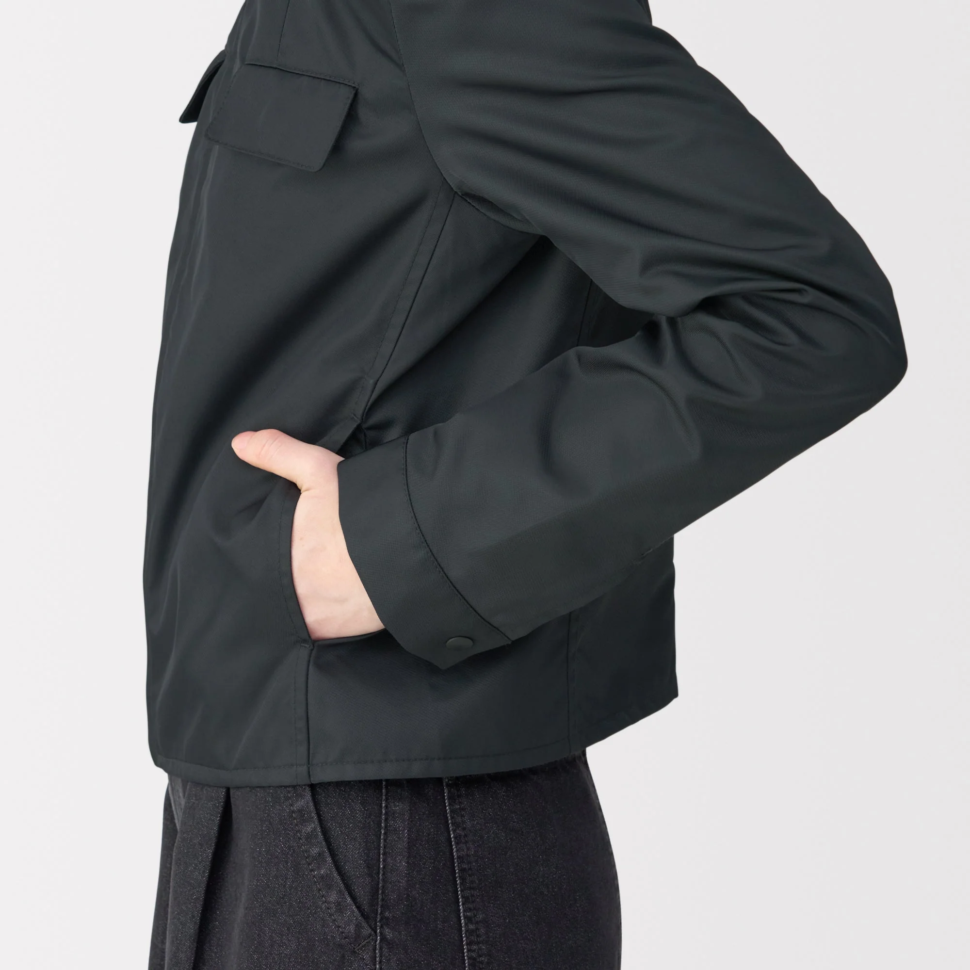 Labo Women's Nylon Twill Zip Jacket - Image 18