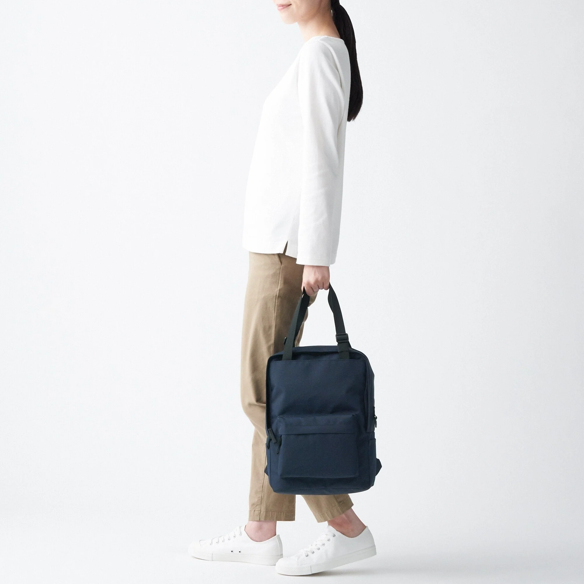 Less Tiring Backpack with Handle - Image 16