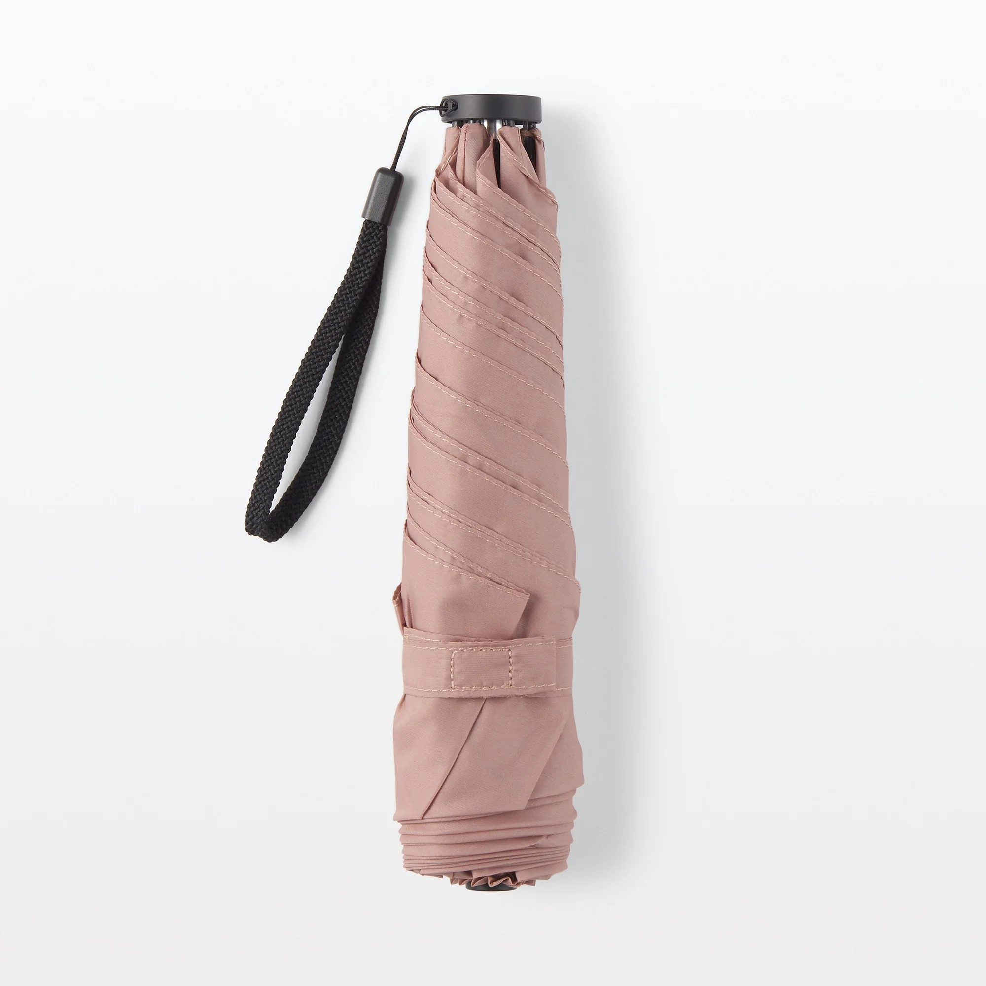 Lightweight All Weather Foldable Umbrella Apricot - Image 8
