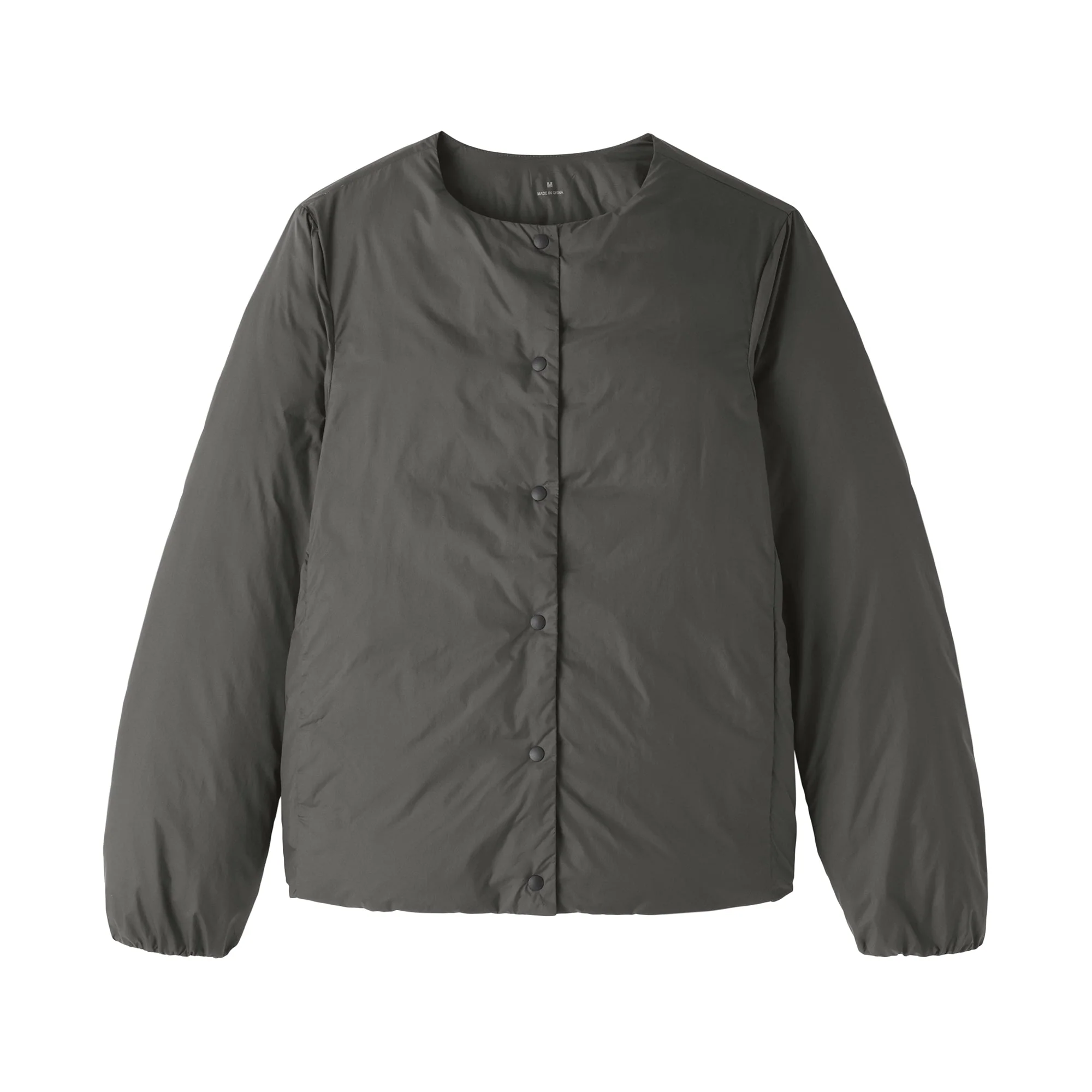 Lightweight Down Collarless Jacket - Image 34
