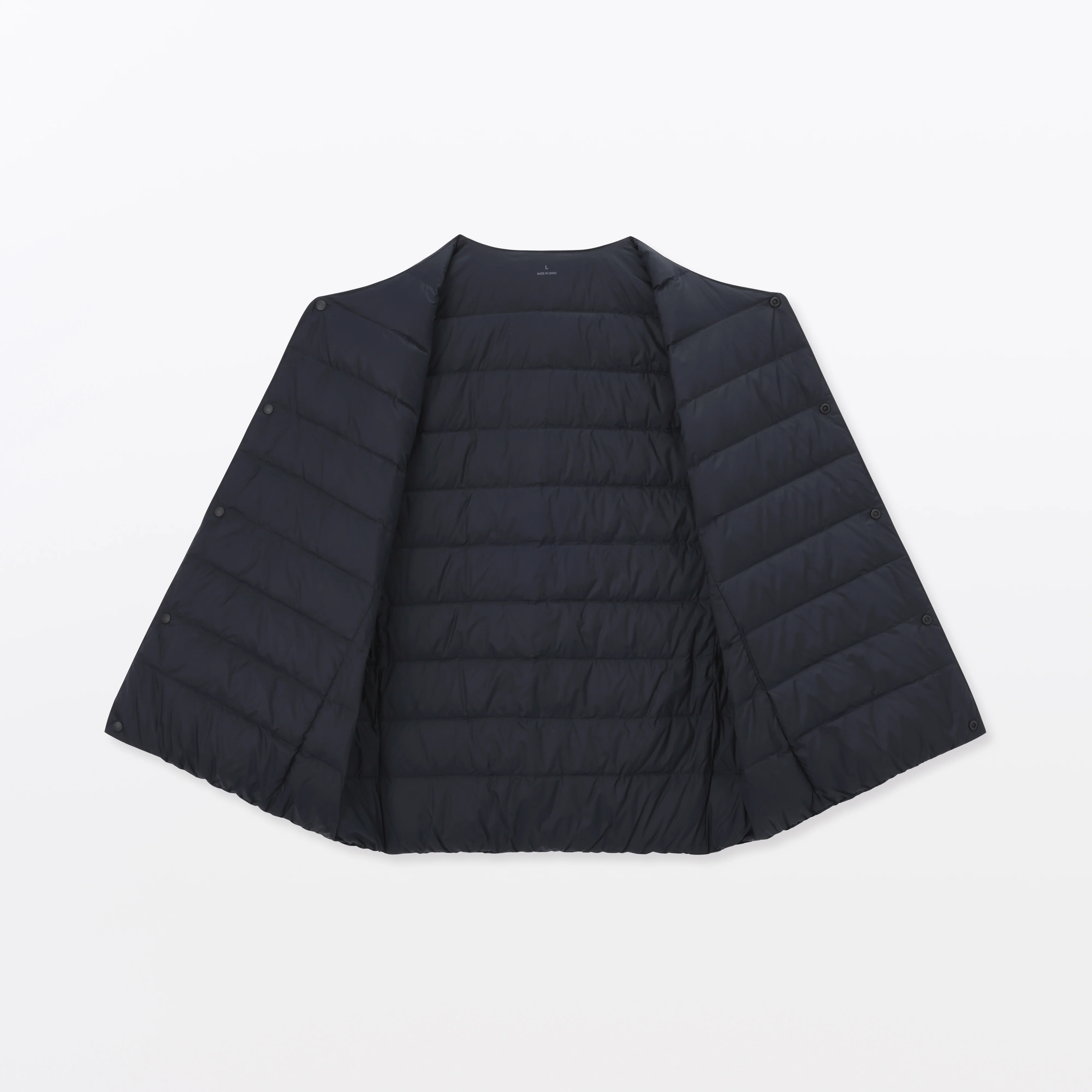 Lightweight Down Collarless Vest - Image 45