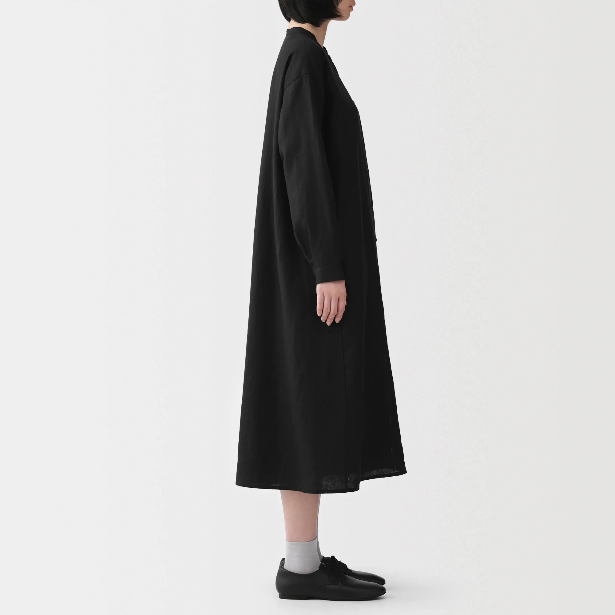 Linen Shirt Dress - Image 13