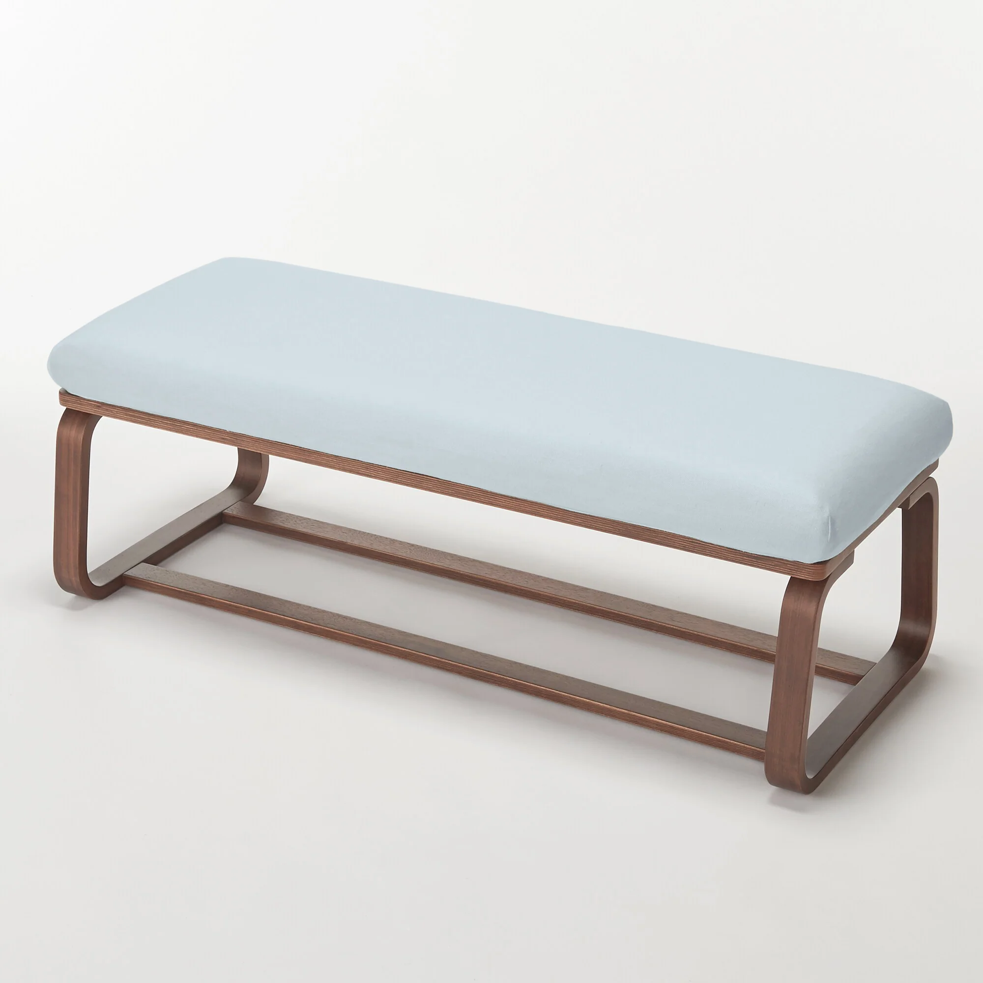 Living Dining Bench 1 - Walnut (Cover Sold Separately) - Image 2