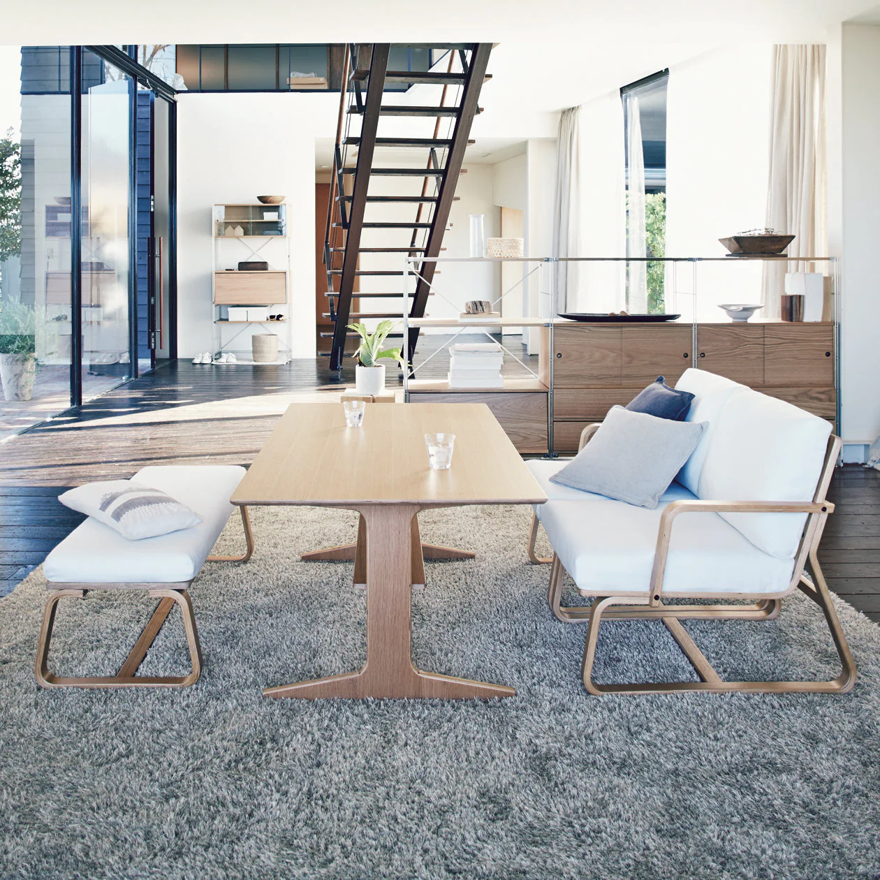 Living Dining Sofa Chair - Oak (Cover Sold Separately) - Image 5