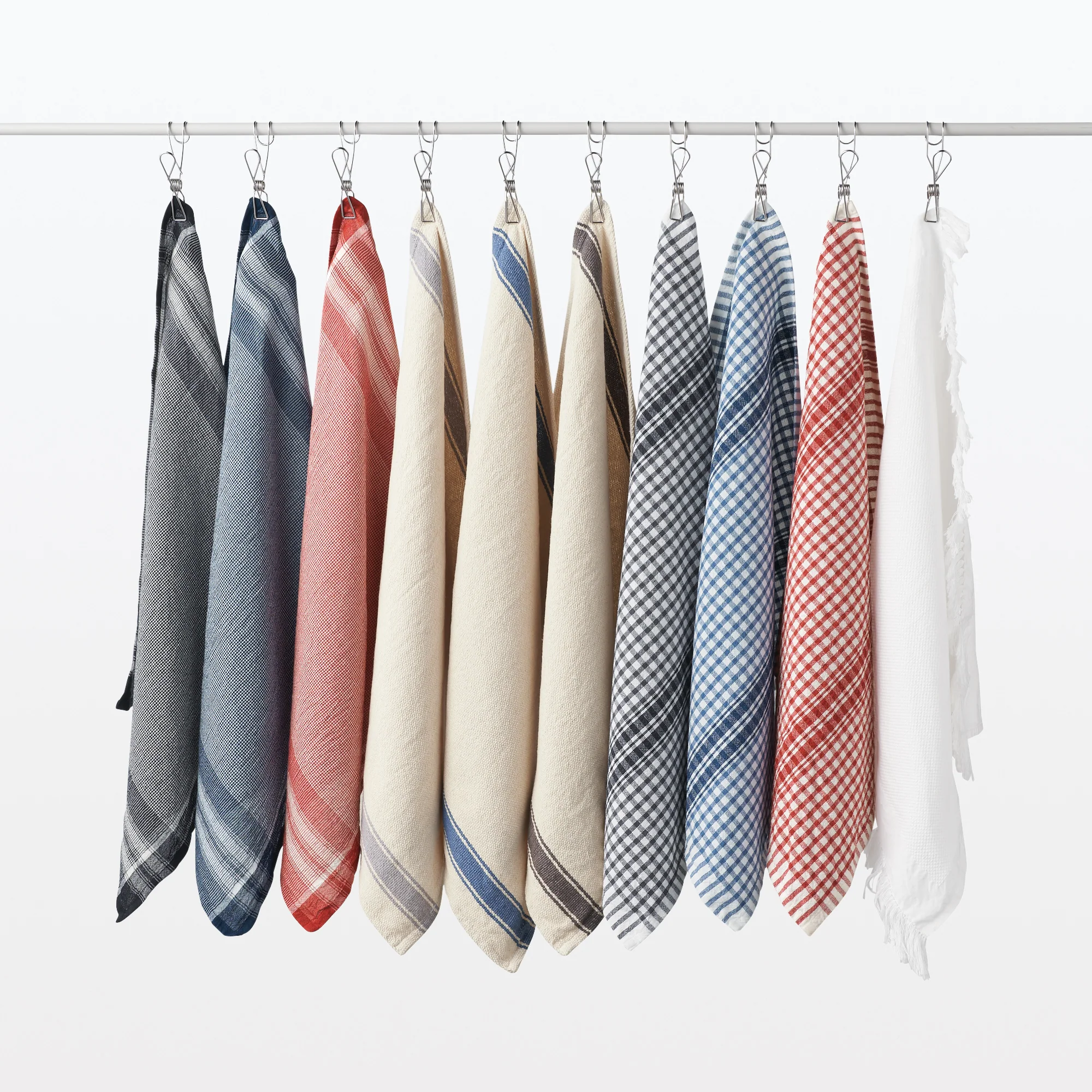Low-Count Indian Cotton Multipurpose Cloth Striped Ends - Image 18