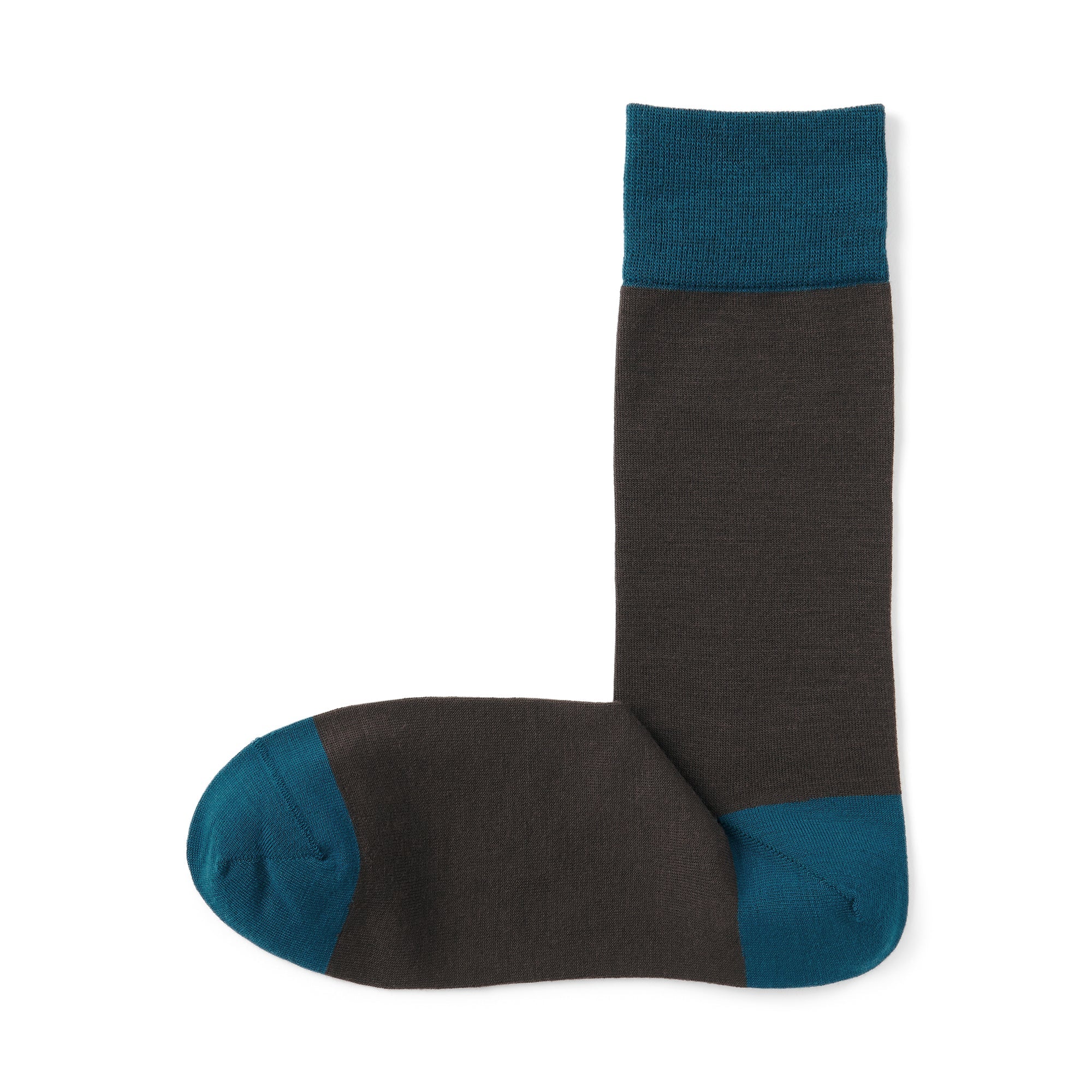 Right Angle Lustrous Wool Mix Thin Socks