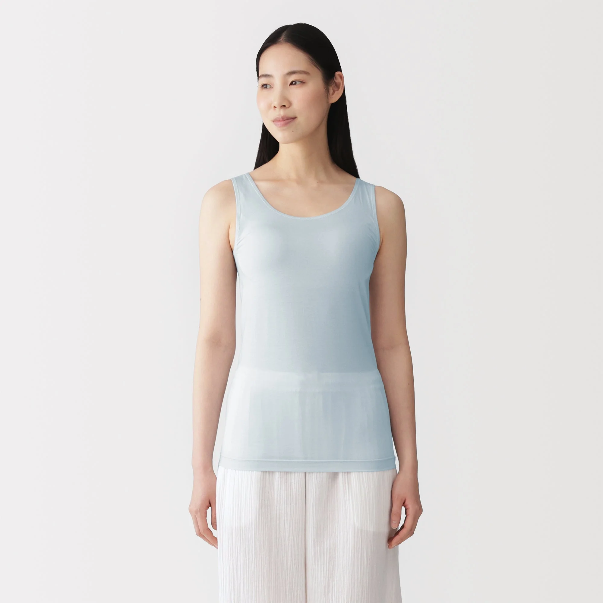 Lyocell Blend Bra Tank Top - Image 30