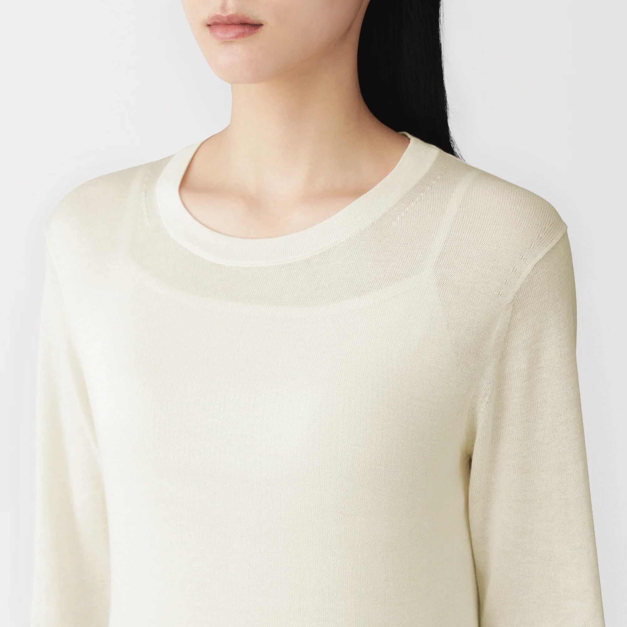 Lyocell Blend Crewneck Sweater - Image 15