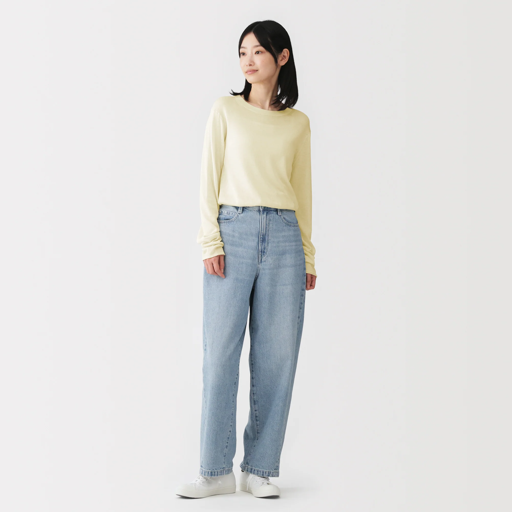 Lyocell Blend Crewneck Sweater - Image 20