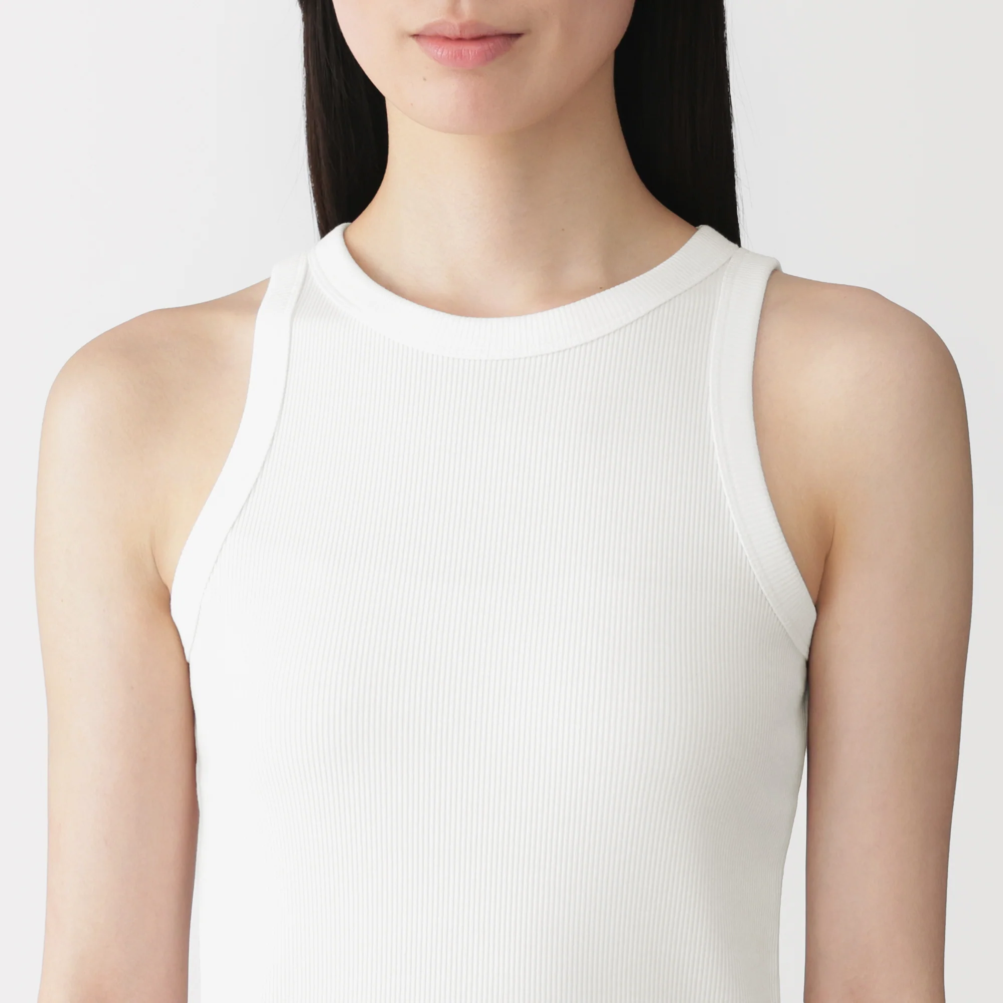 Lyocell Blend Rib Tank Top - Image 48