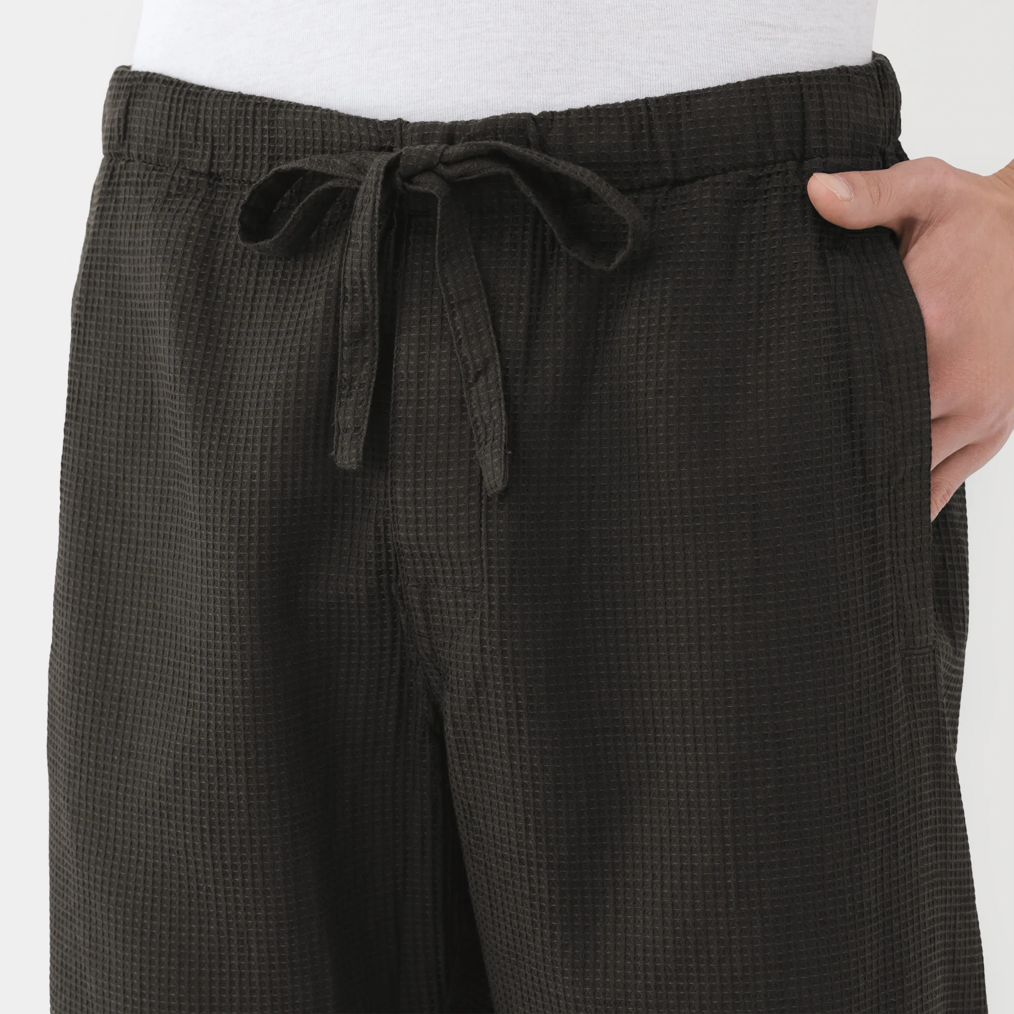 Lyocell Blend Waffle Jinbei - Image 21