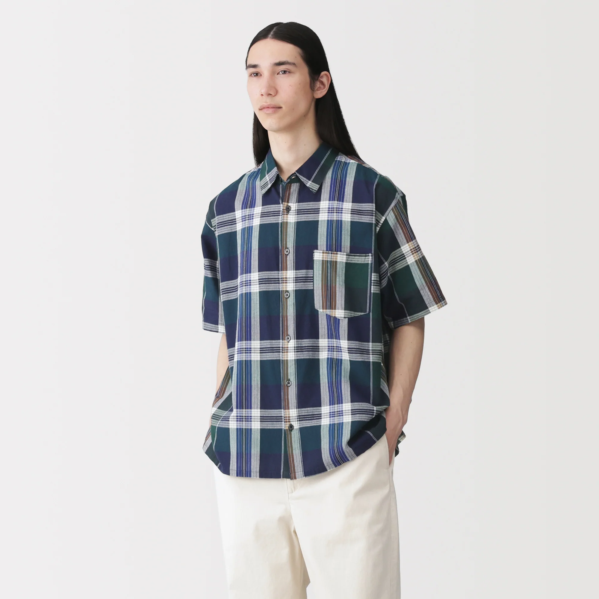 Madras Cotton Check Shirt - Image 19
