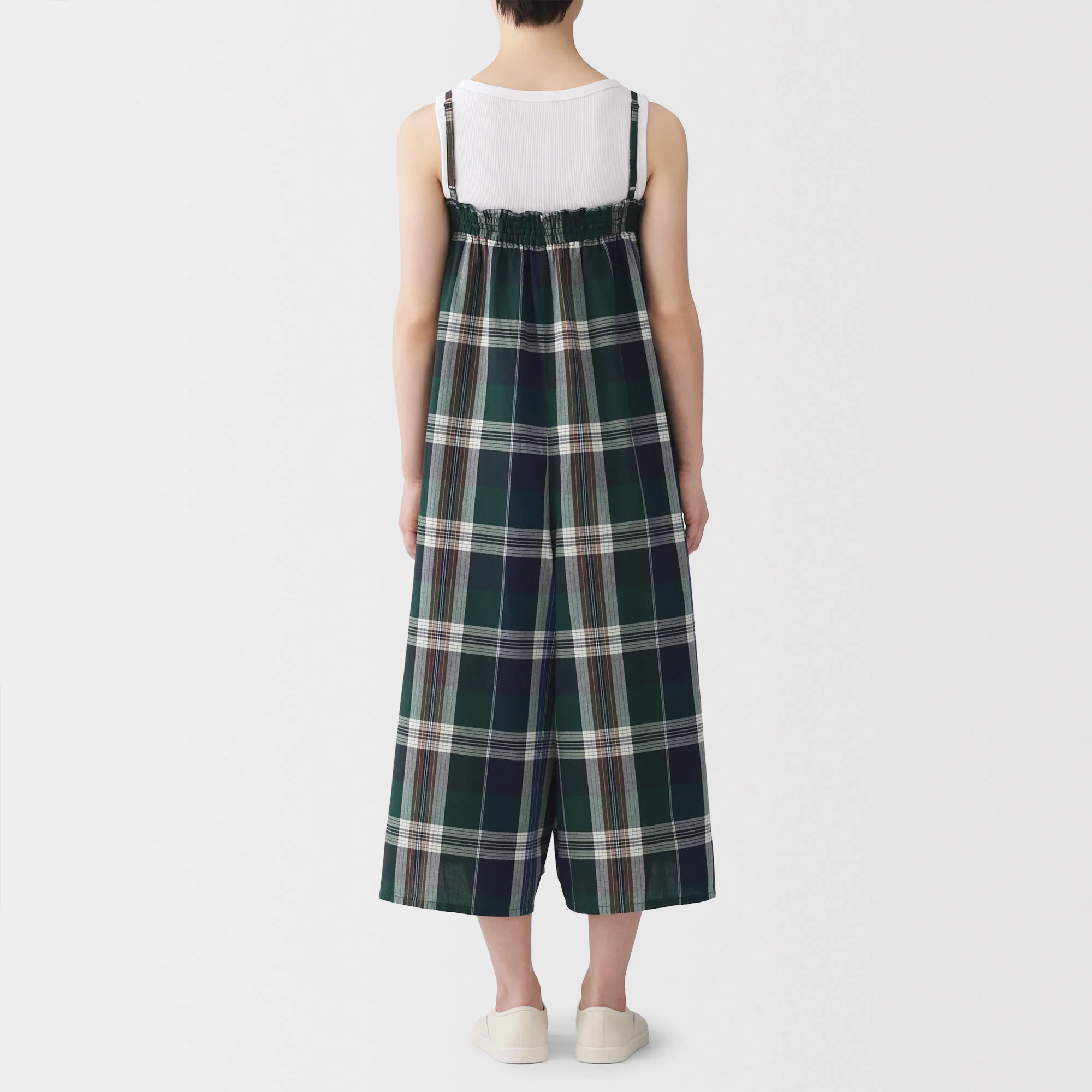 Madras Cotton Cami Jumpsuit - Image 5
