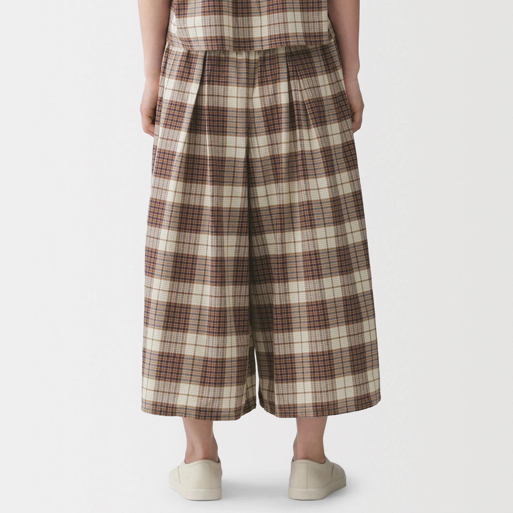Madras Cotton Skirt Pants - Image 14